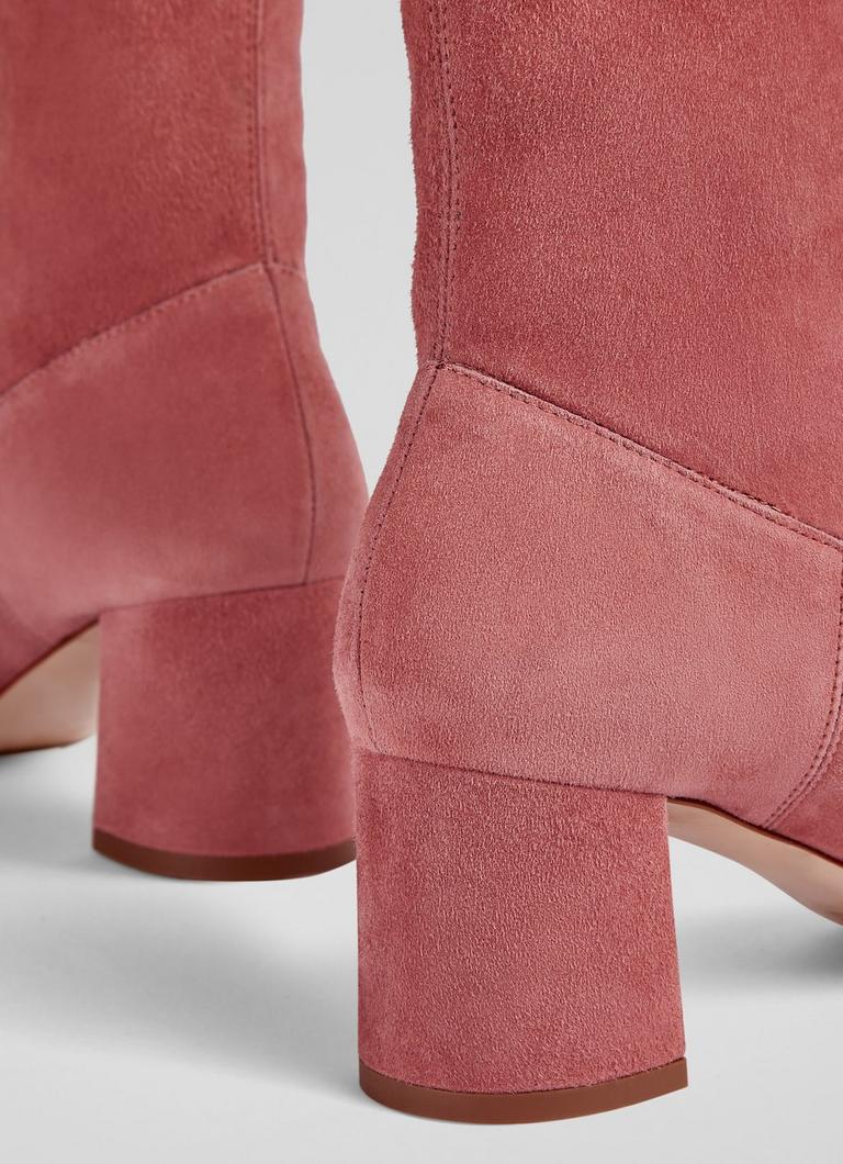 Harp Rose Block Heel Stretch Ankle Boot Boots Shoes Sale