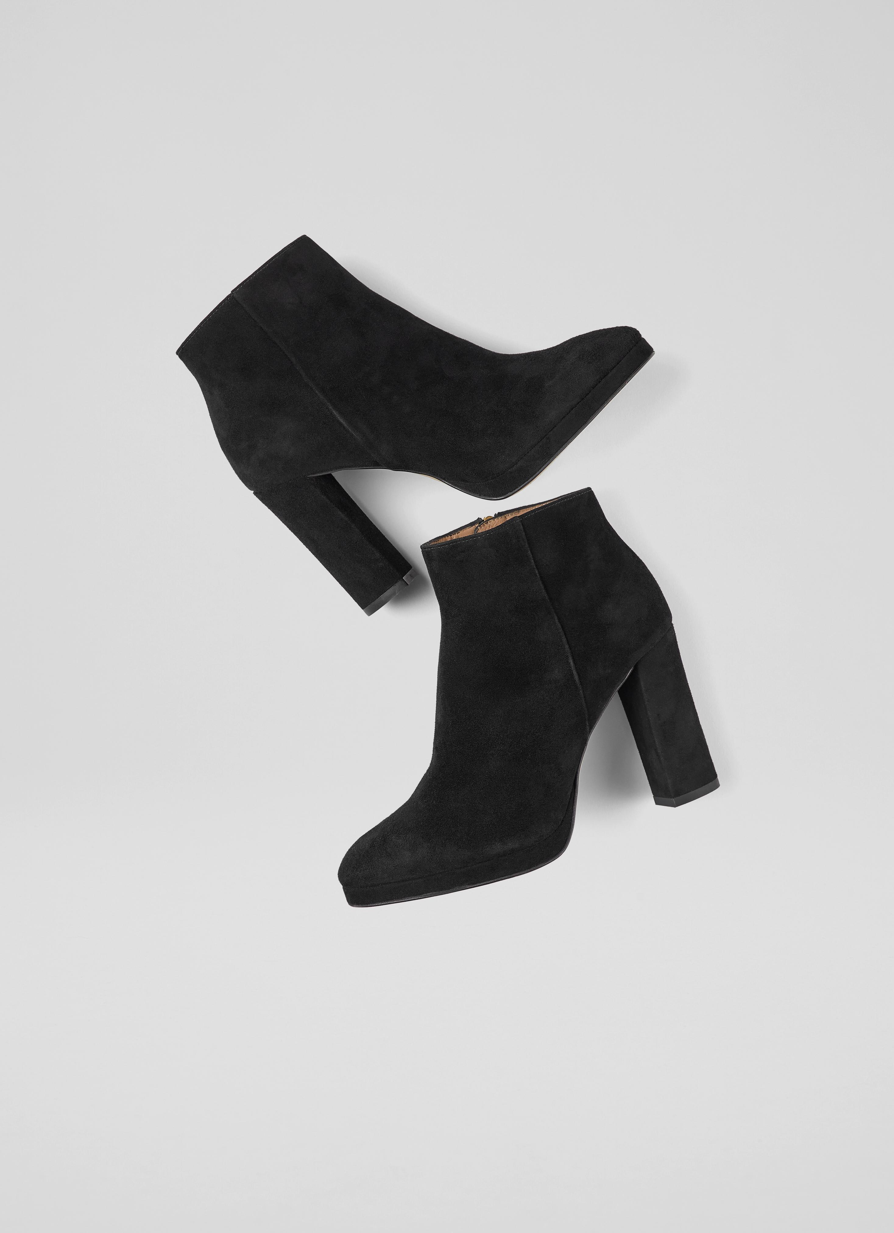 Platform Boots Grey Booties Target Sibella Black Platform Ankle
