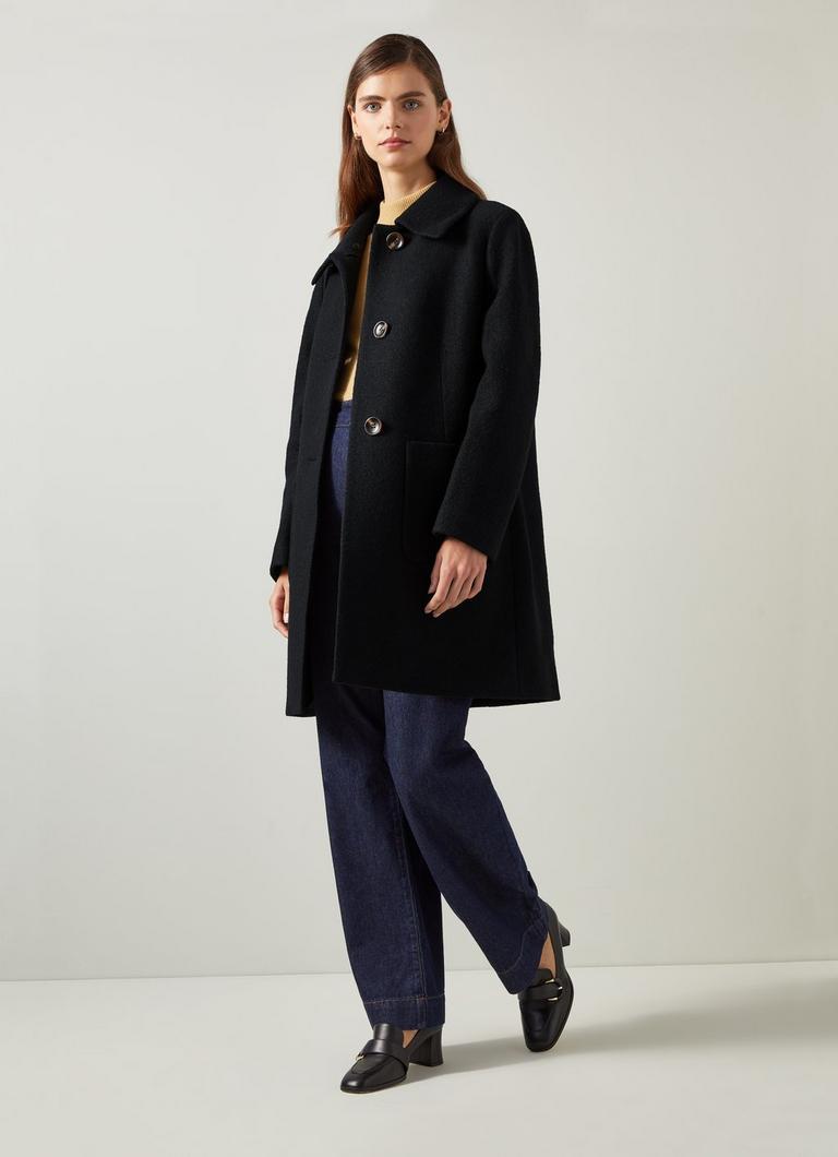 Boucle coat uk online
