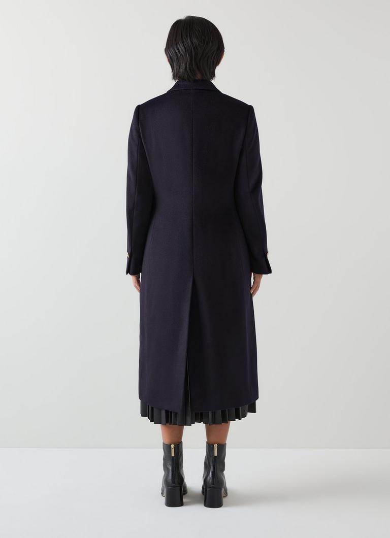 Mariner Petite Navy Wool Coat Sale Collections