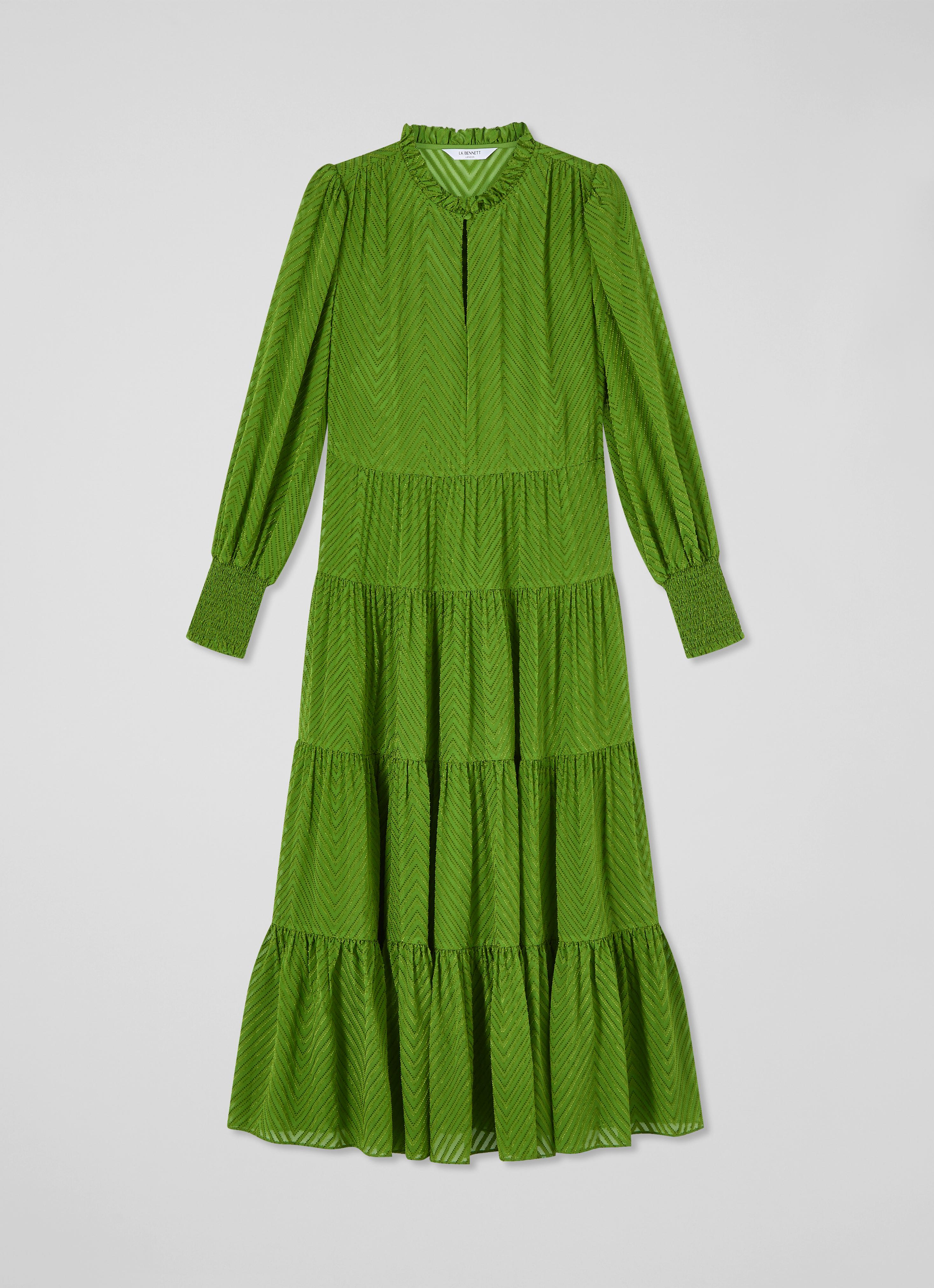 slim fit dress slacks Green Bright Yard Maxi Dress – FARM Rio main image 0