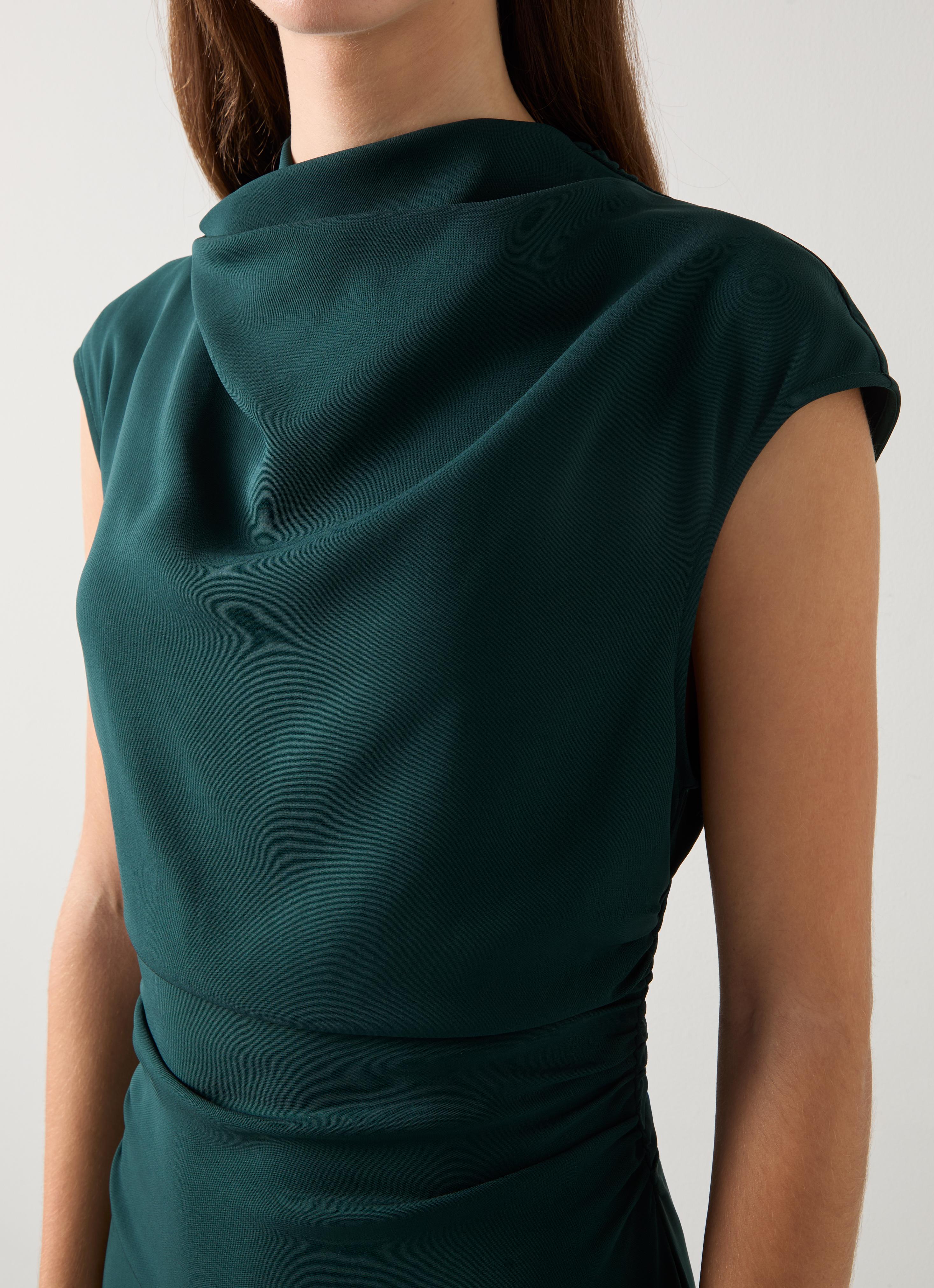 Kim Cap Sleeve Crepe Dress Clothing Sale Collections