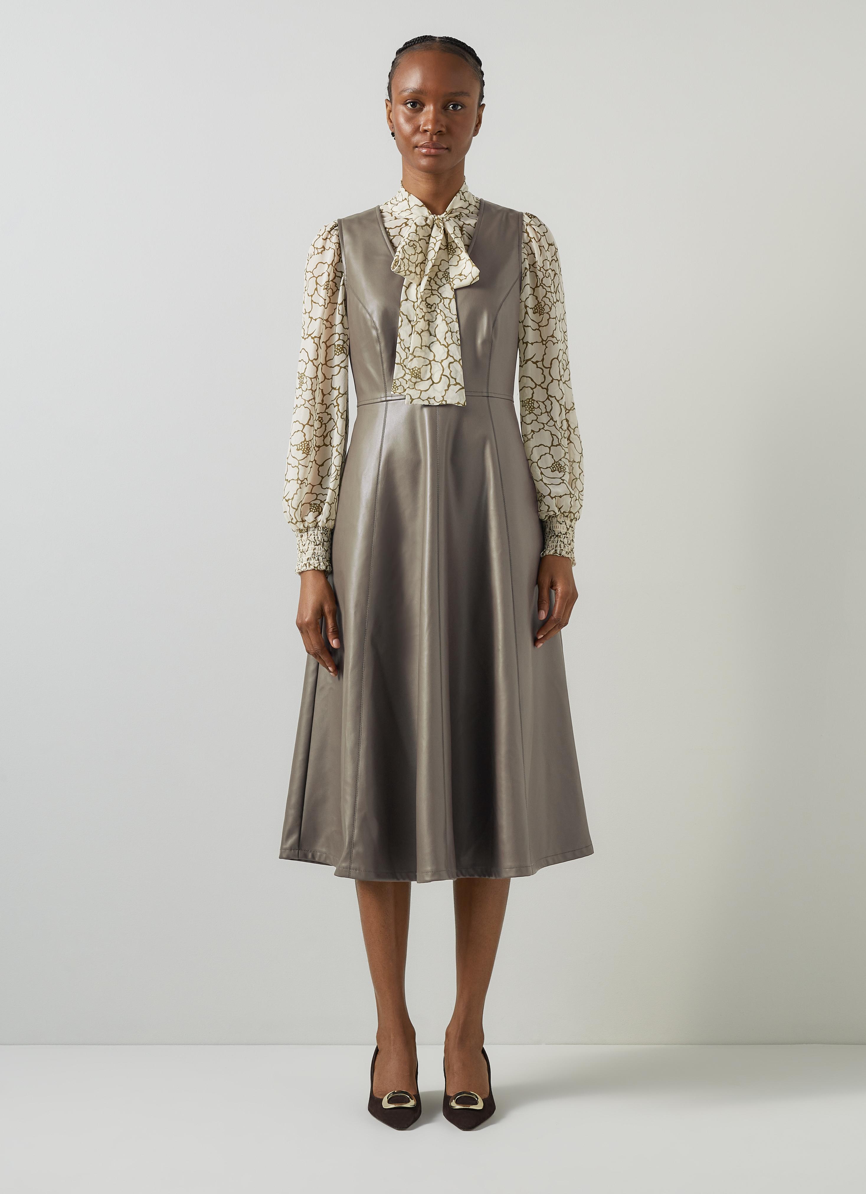 Laurie Olive Pinafore Dress Clothing Sale Collections