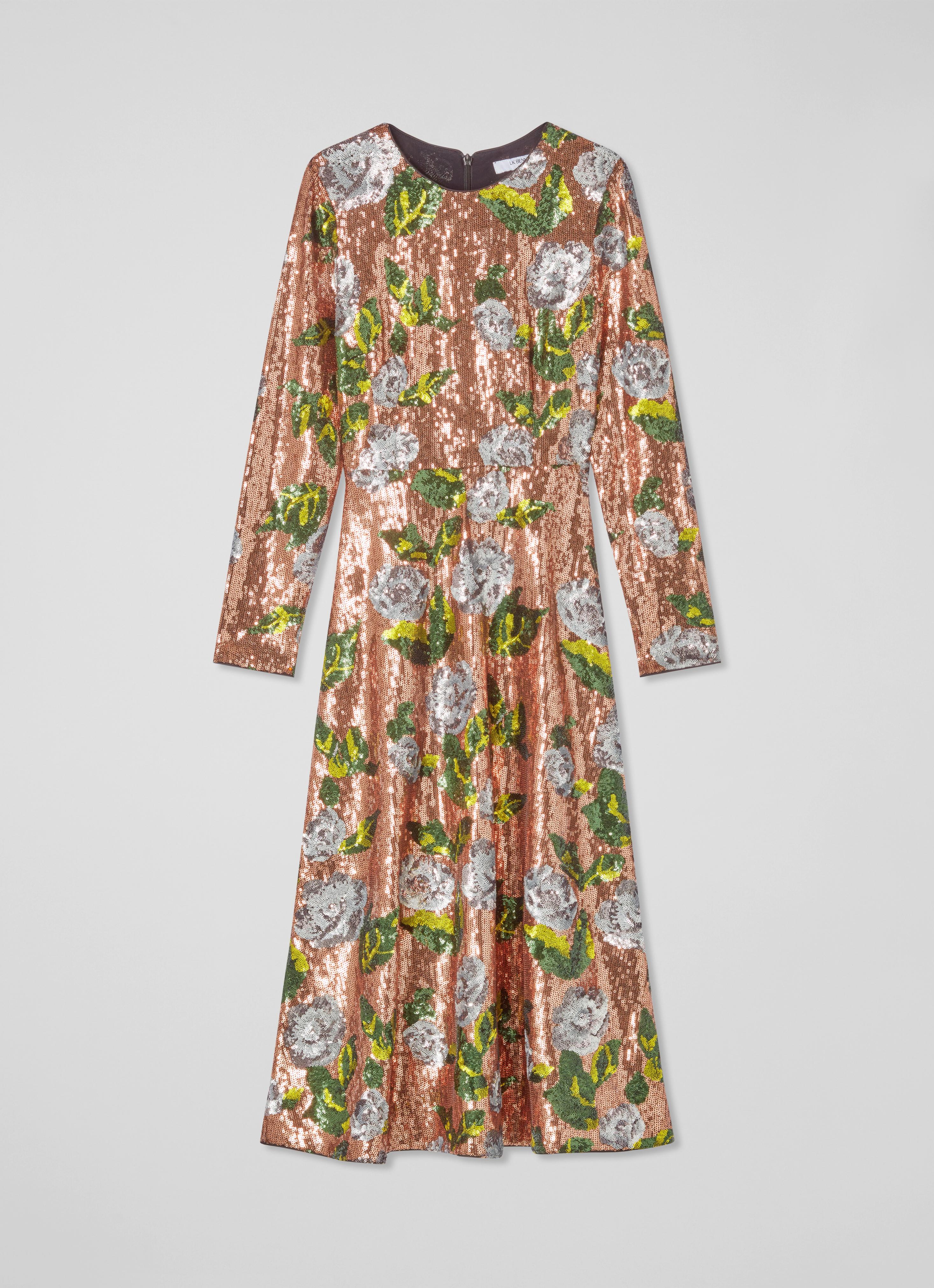 【新品未使用】Marbella Panel Printed Dress Marbella Panel Printed Dress S