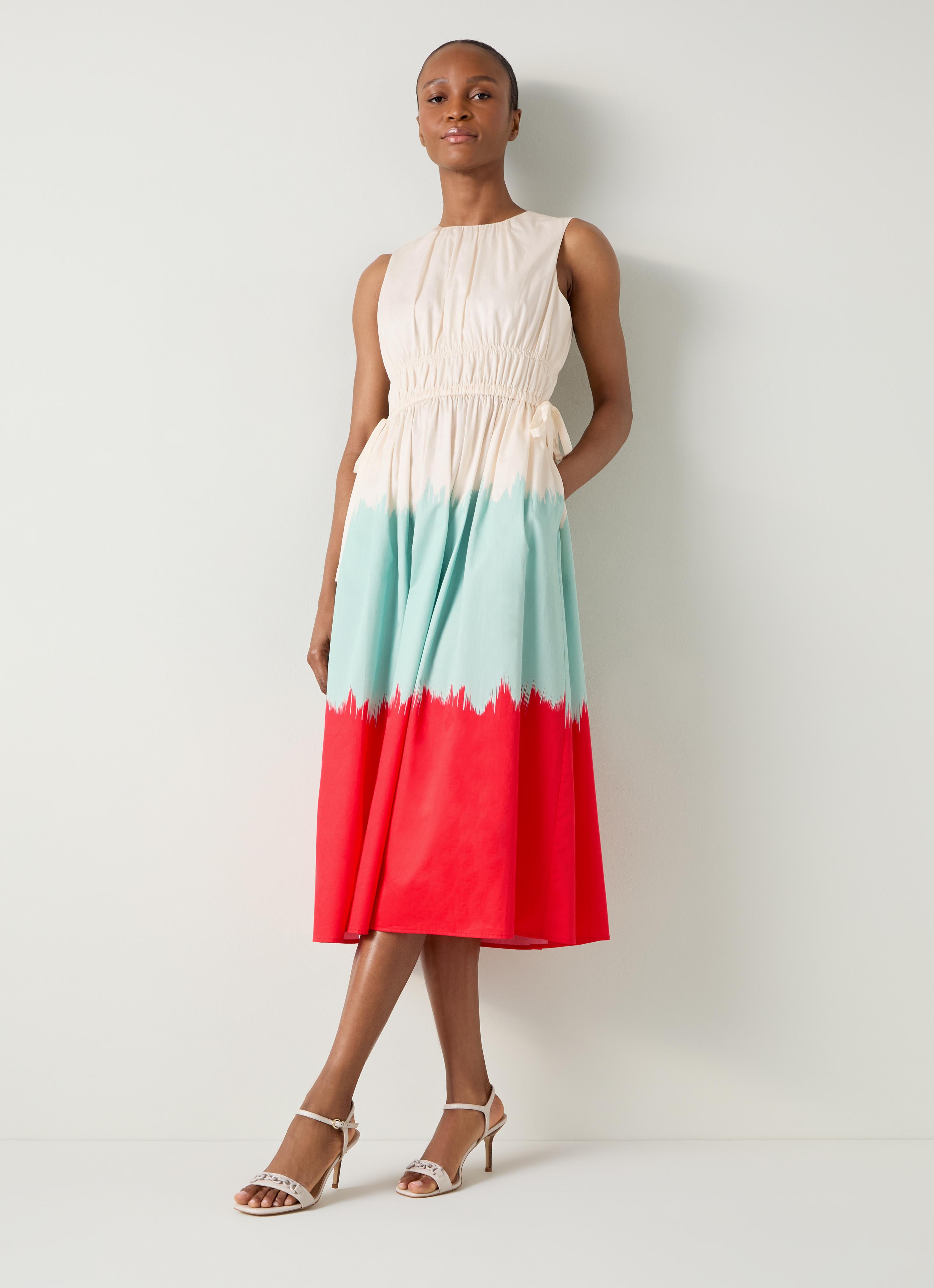 Viola Dip Dye Organic Cotton Dress | The Archive Sale | L.K.