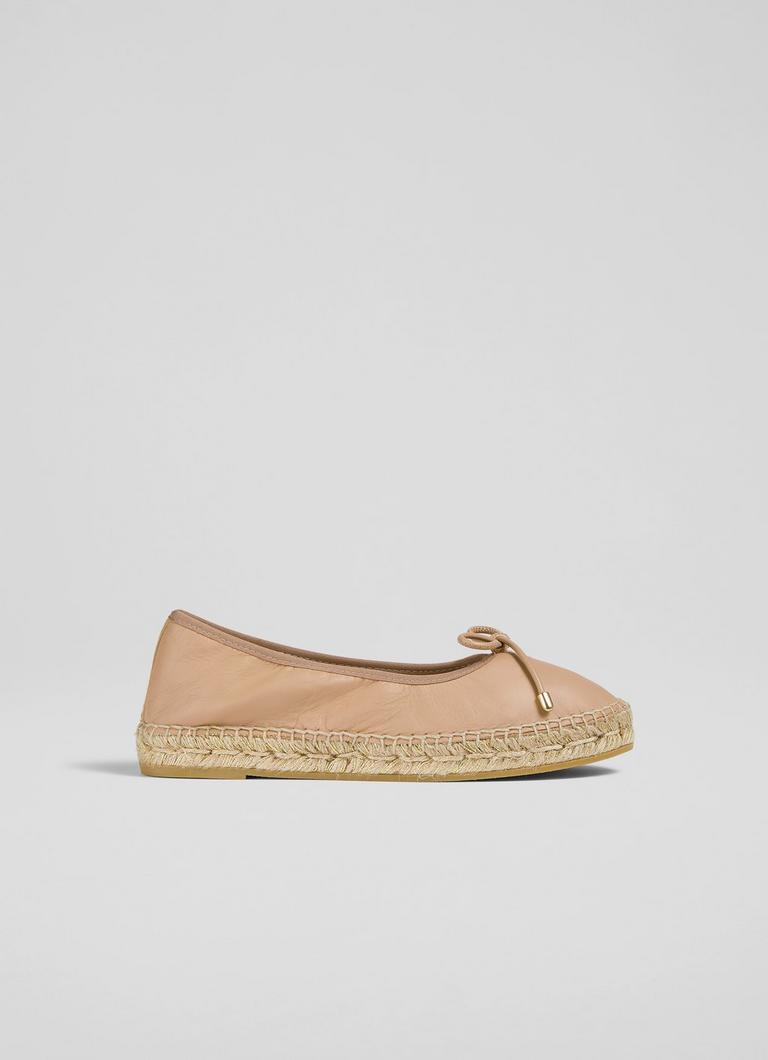Taleena Beige Ballet Espadrille Flats Shoes Collections L.K.Bennett London