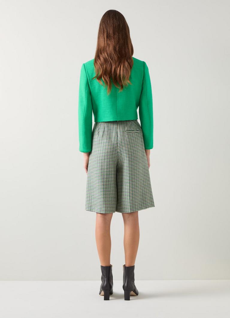 ■LKBennett■Alexa ブライトグリーン ツイード ジャケット Alexa Bright Green Tweed Jacket | Clothing | Sale