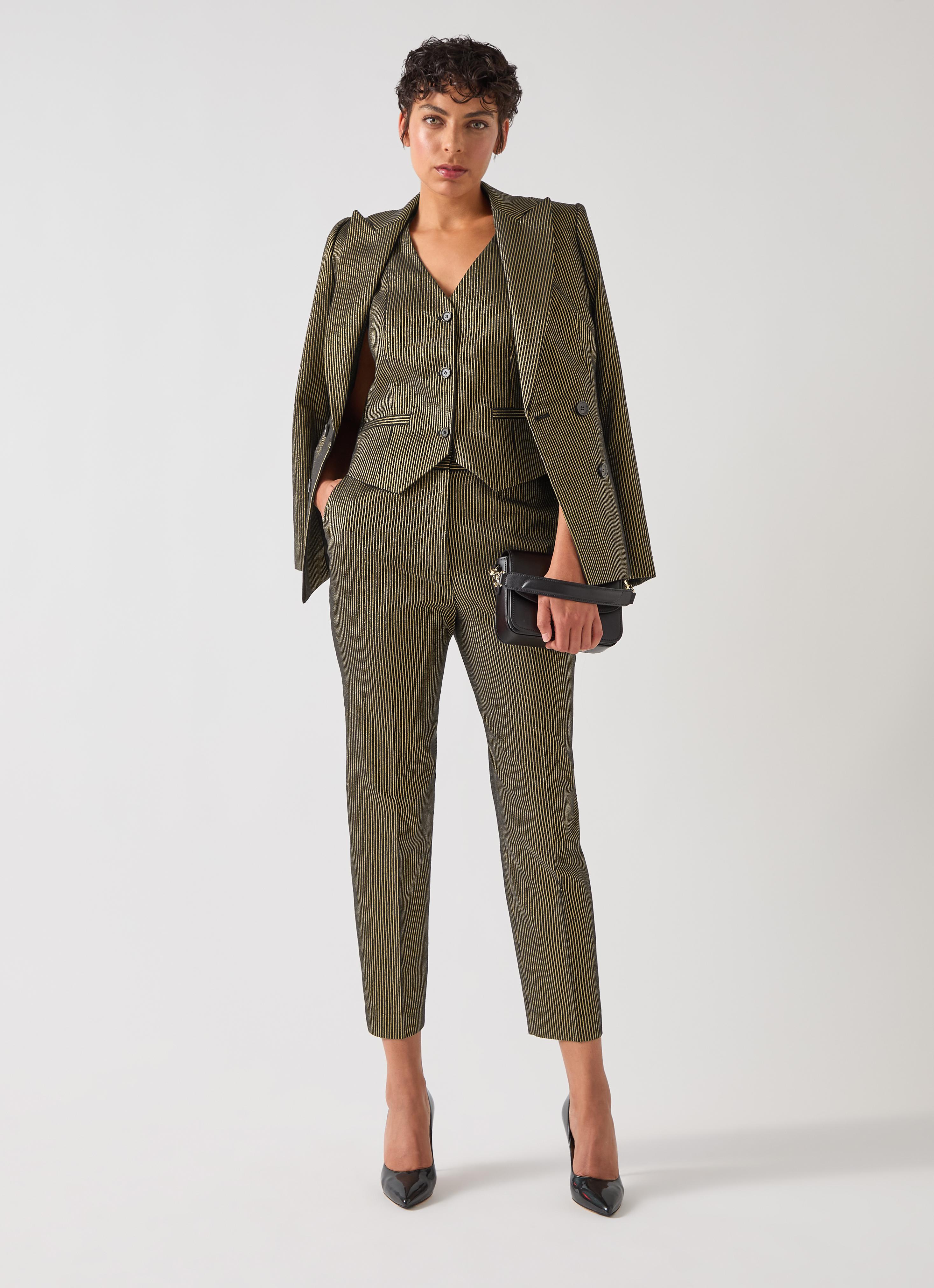 theory luxe✨Bella Tweed Omberline jacket THEORY Tweed blazer