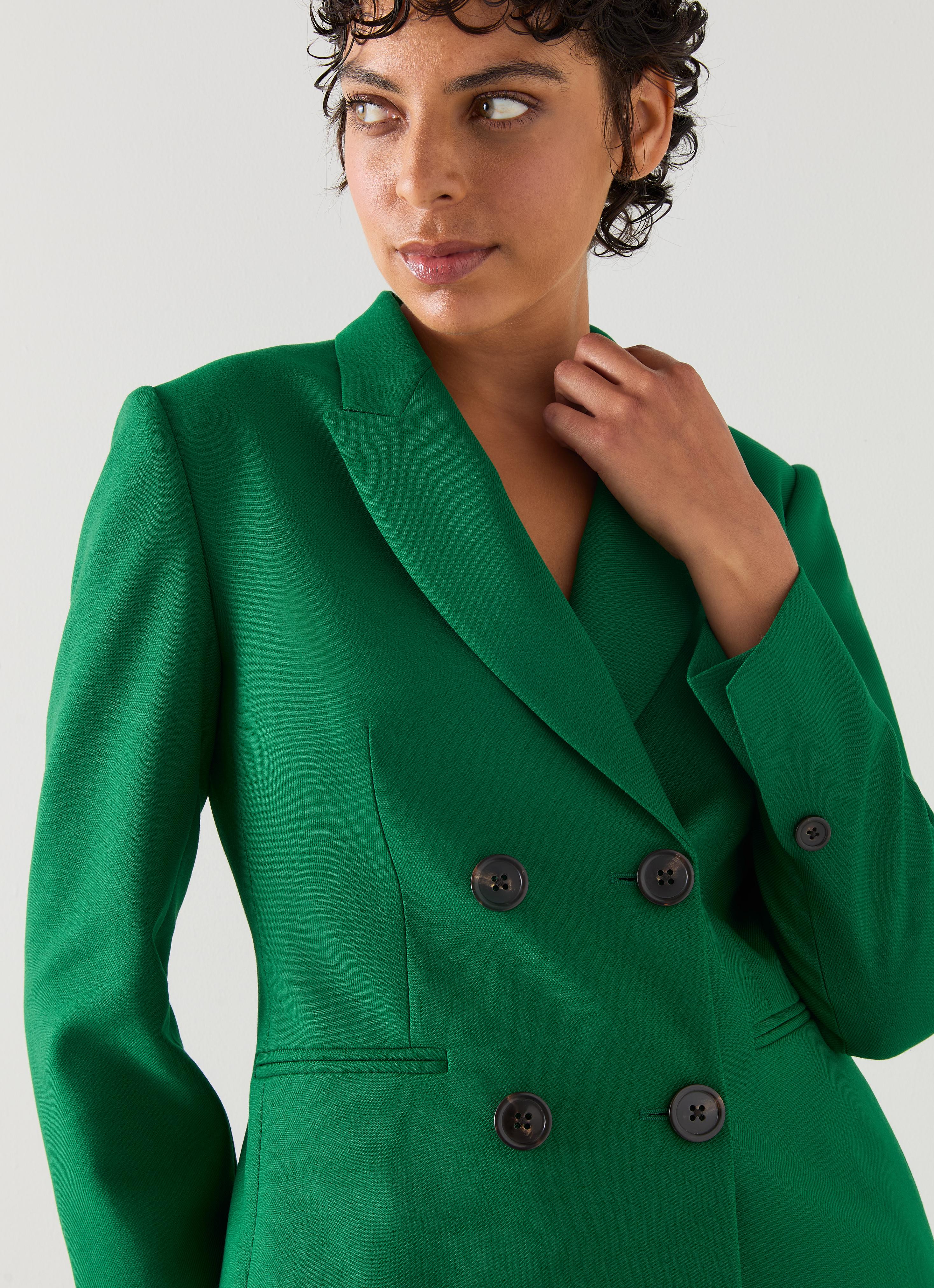 MARK & LONA オリーブグリーンジャケット Mariner Green Blend Jacket with LENZING™ ECOVERO™ viscose