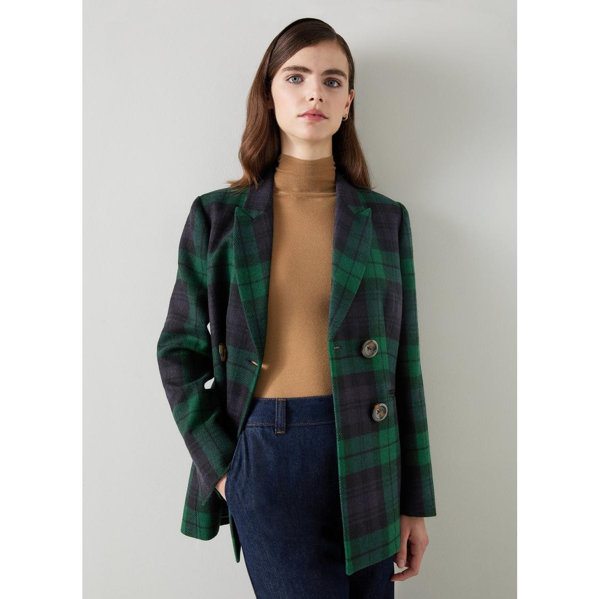 Mariner Navy Green Blackwatch Tartan Tailored Jacket Clothing