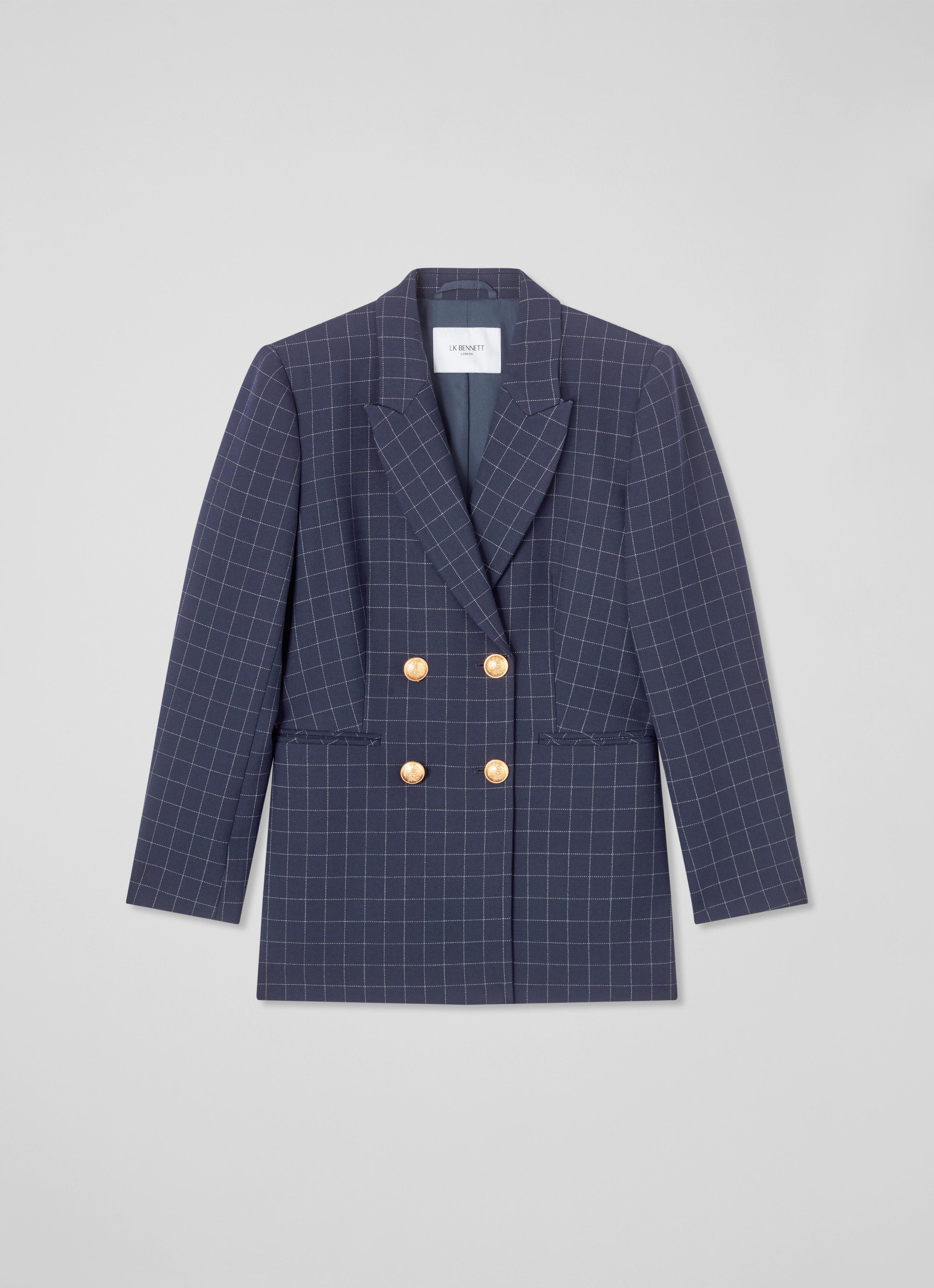 Mariner Midnight & Ivory Tailored Jacket | LKB Conscious 