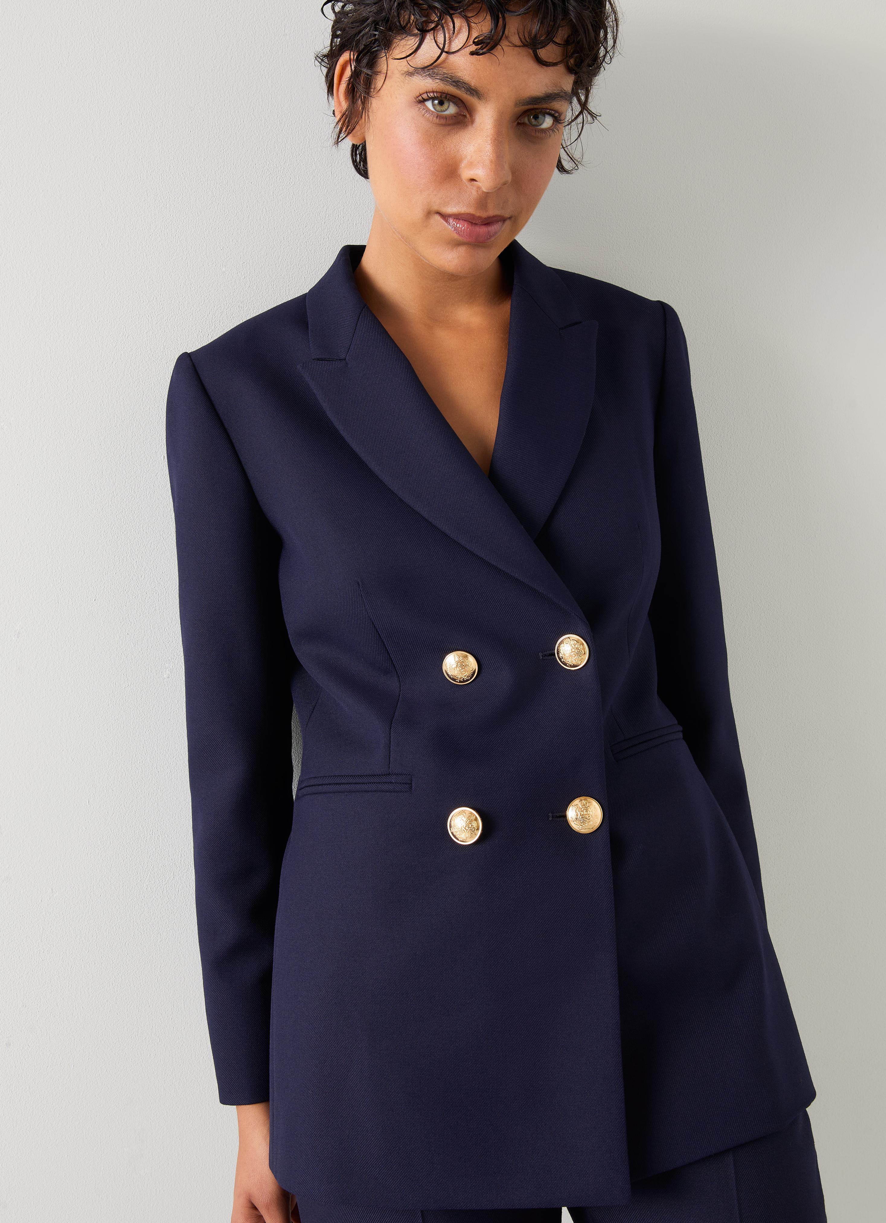 Mariner Navy Blend Jacket with LENZING™ ECOVERO™ viscose | View