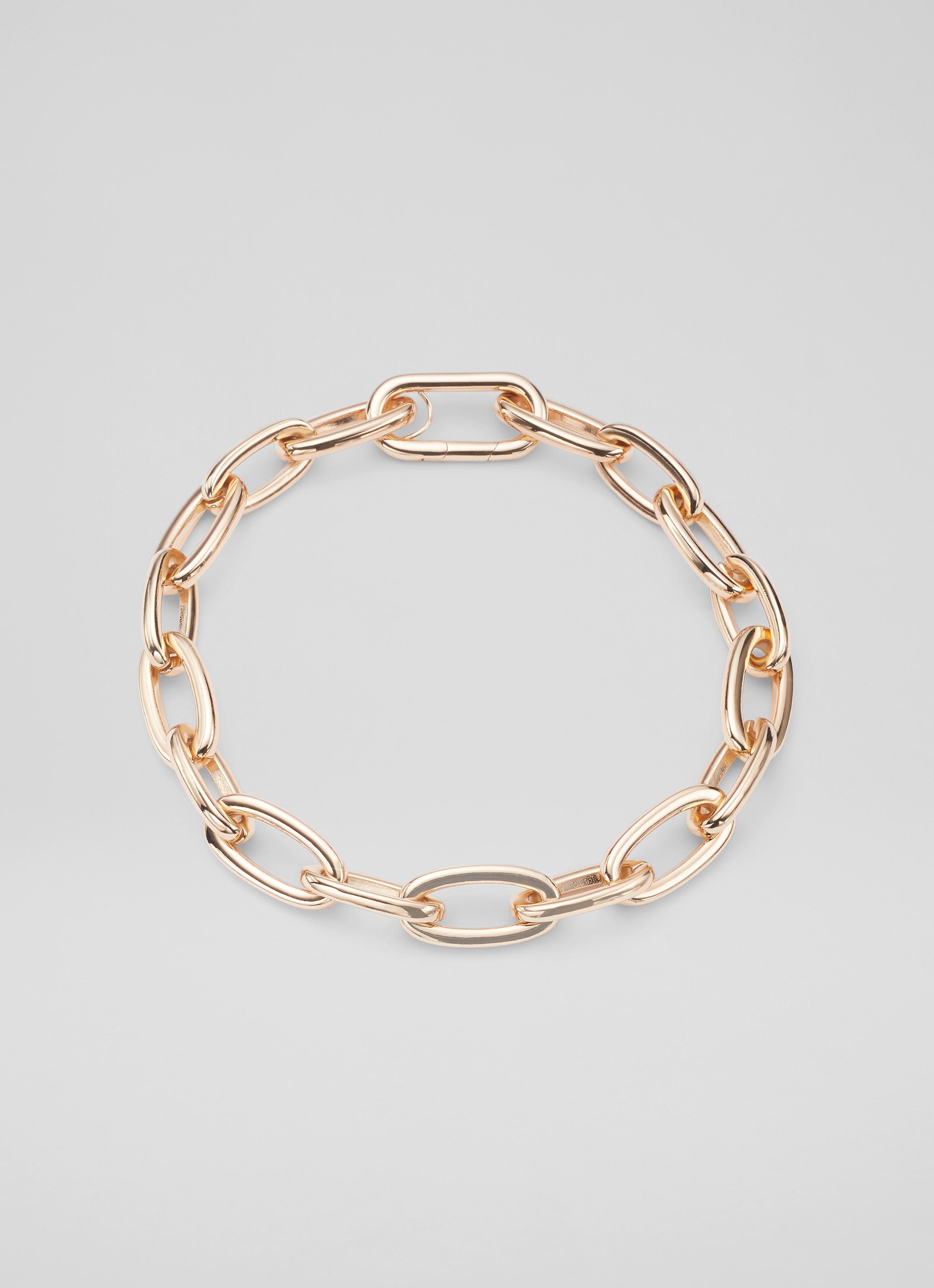 L.K.Bennett Leona Chunky Gold Chain Necklace, Gold