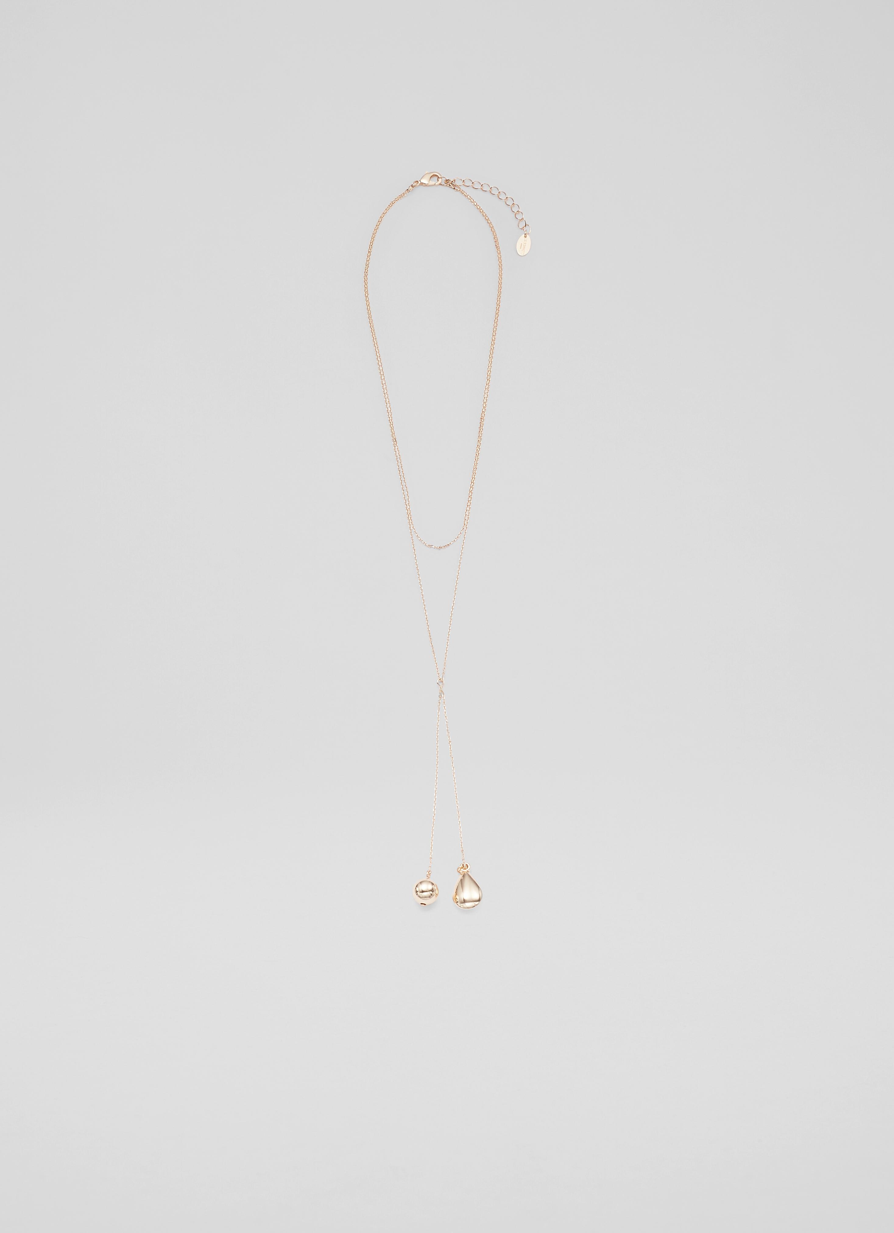 L.K.Bennett Tilly Gold Plated Chain Necklace, Gold
