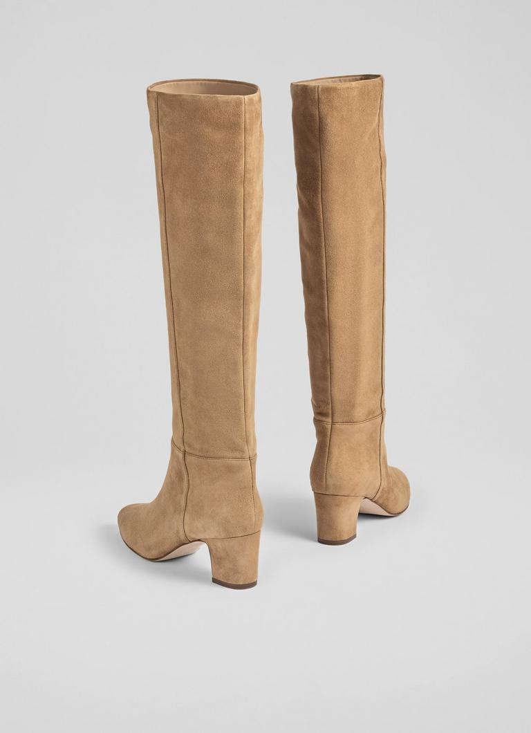 Caramel thigh high boots shop