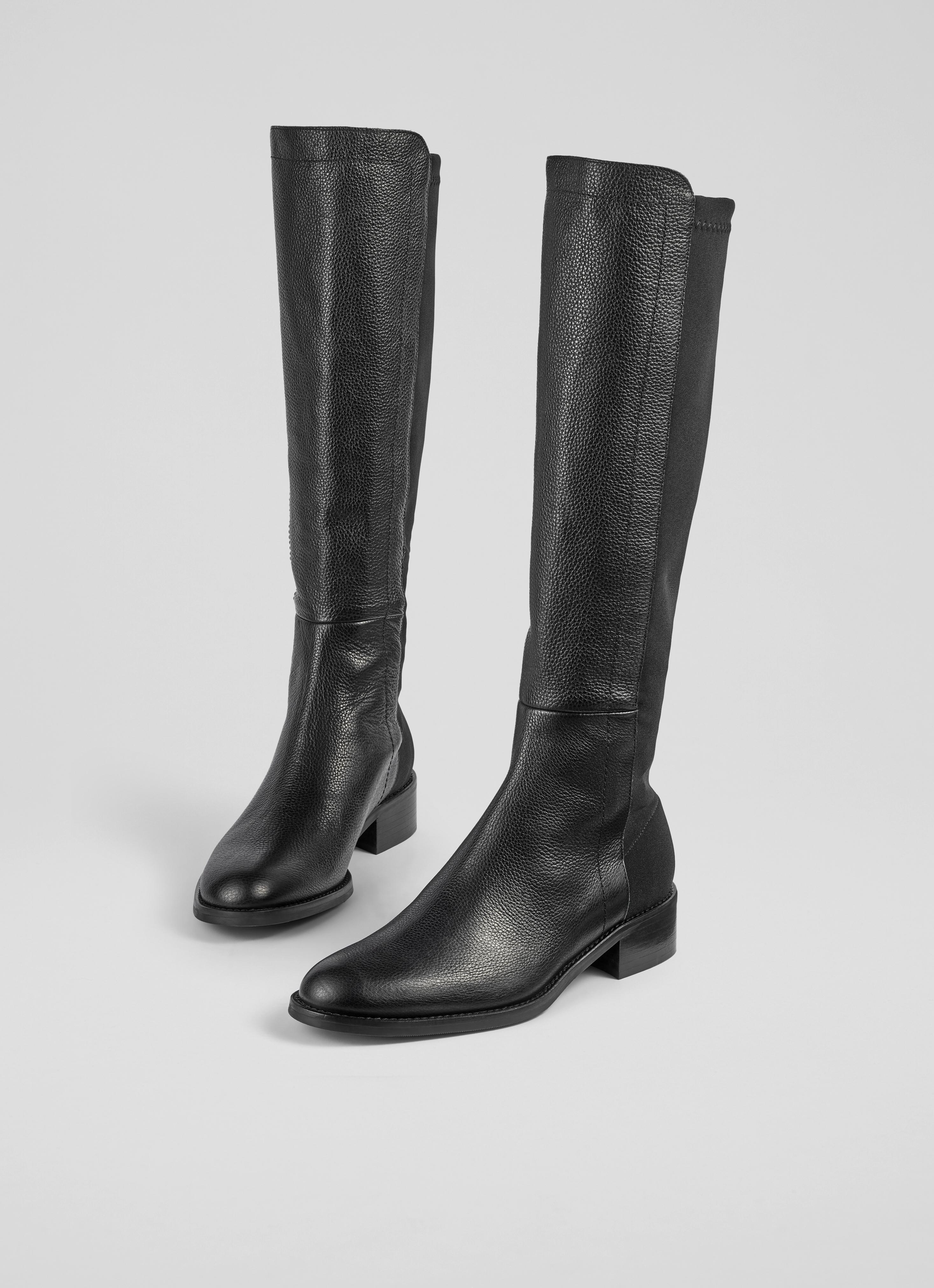 Skinny Jeans Black Over The Knee Boots For Skinny Legs Biker Boots