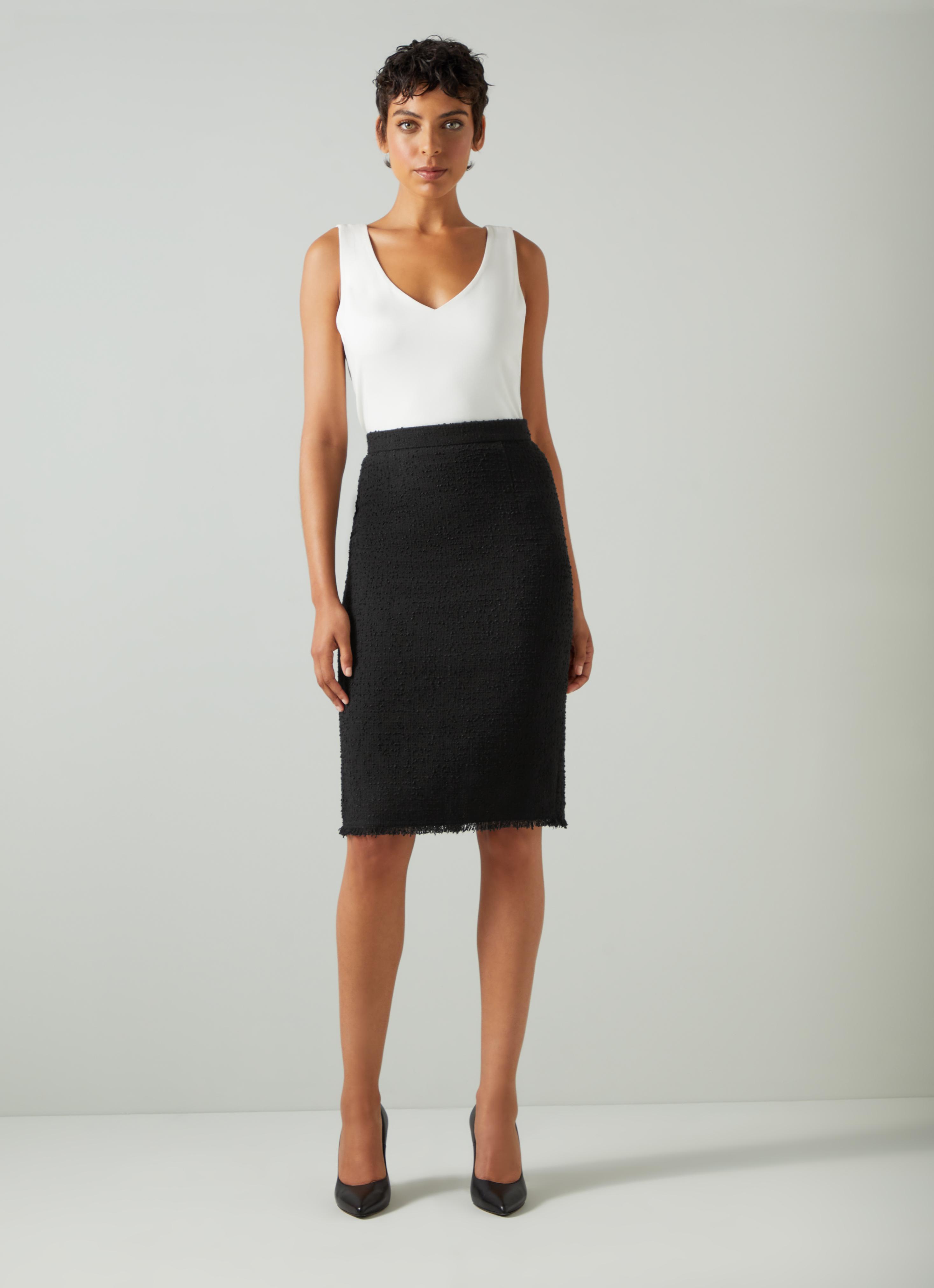 Rene♡Tweed Tight Long Skirt ♡ダークネイビーMIX Rene♡Tweed Tight Long Skirt ♡ダークネイビーMIX Rene♡Tweed Tight