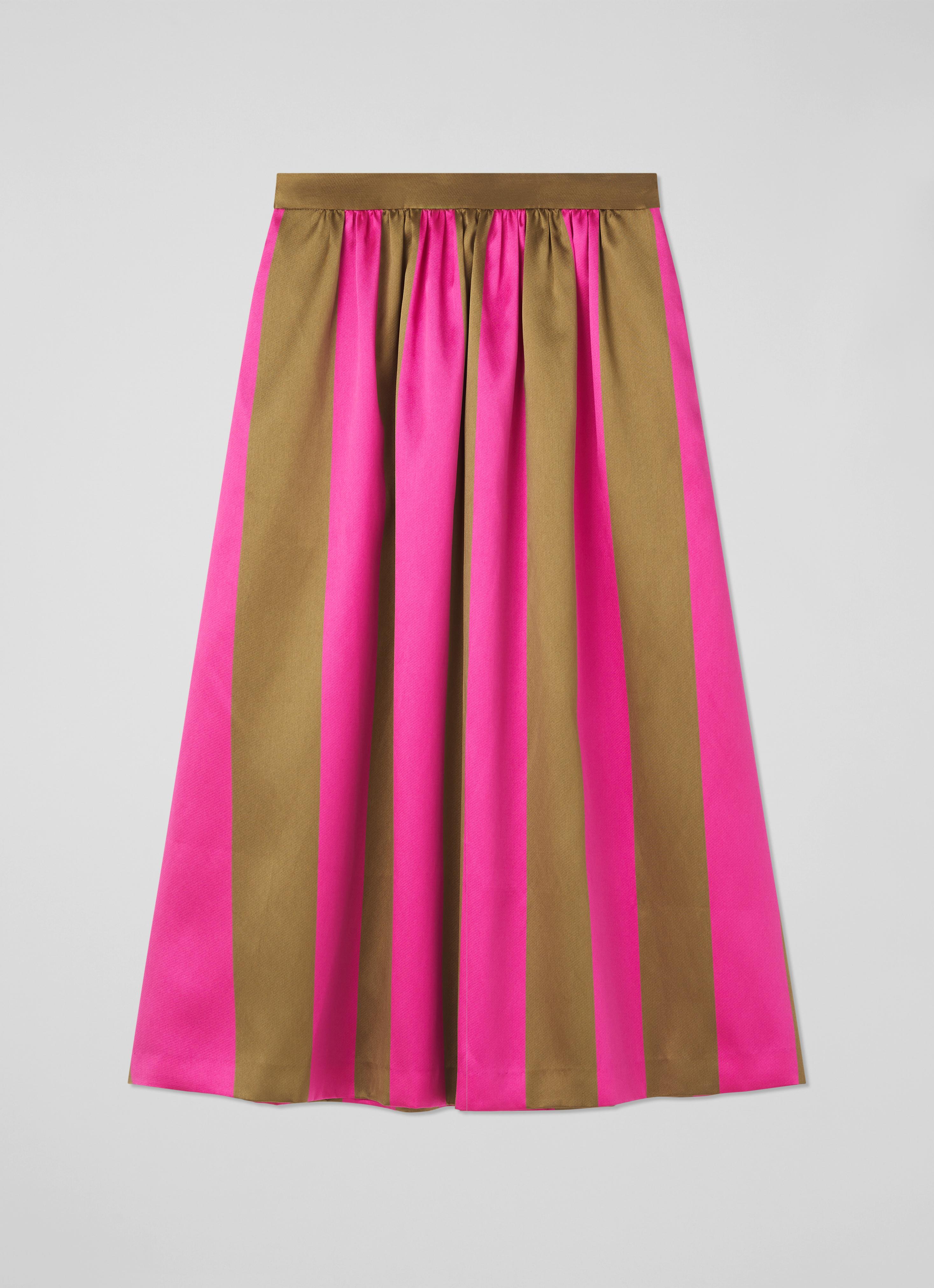 Olsen Olive & Magenta Skirt | Clothing | Sale | Collections | L.K.
