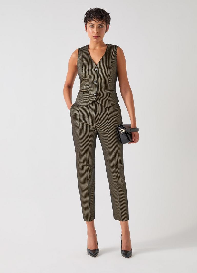 Lk bennett gold jumpsuit shop