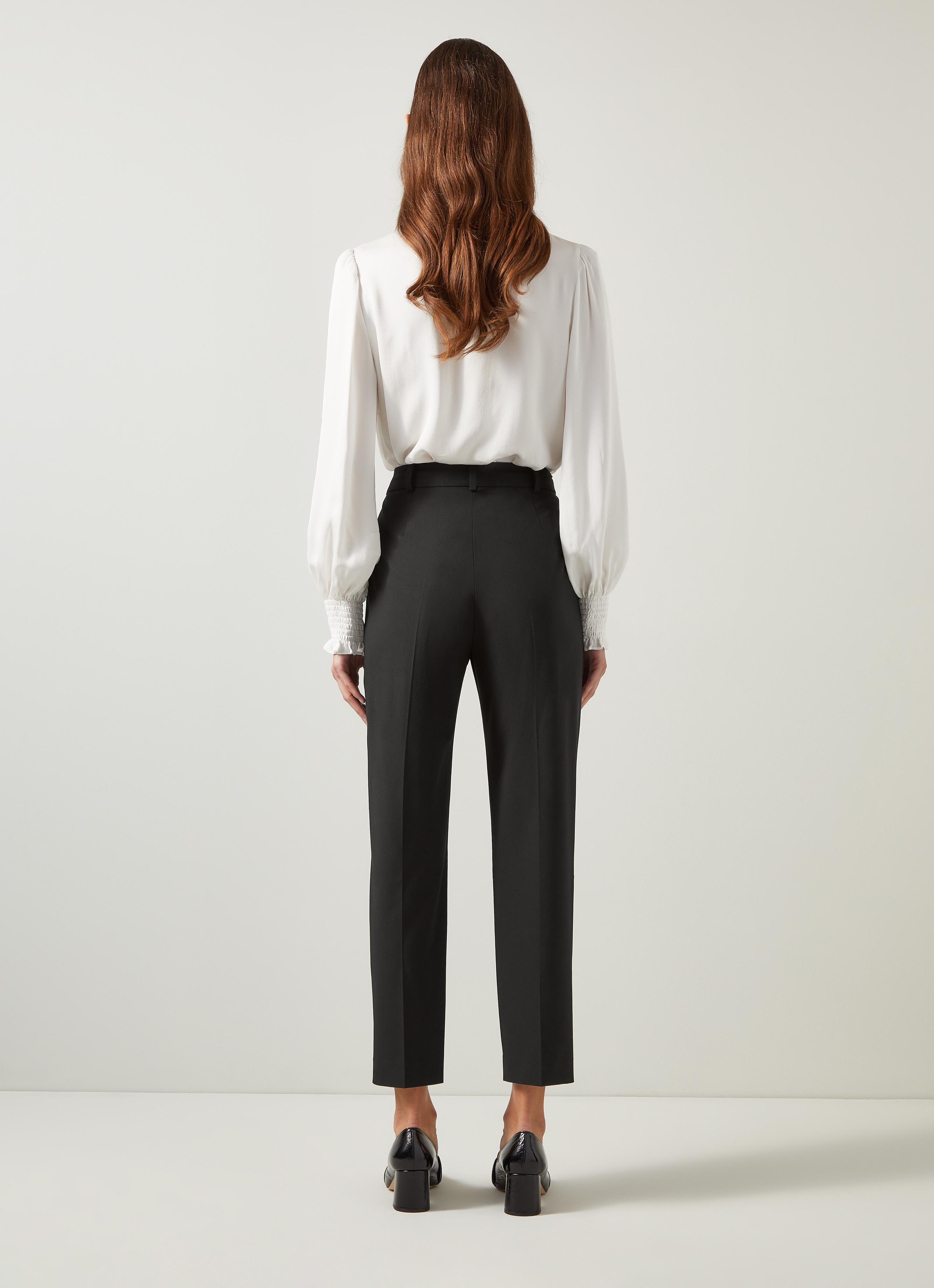 Mariner Black Cigarette Leg Trouser Trousers Clothing