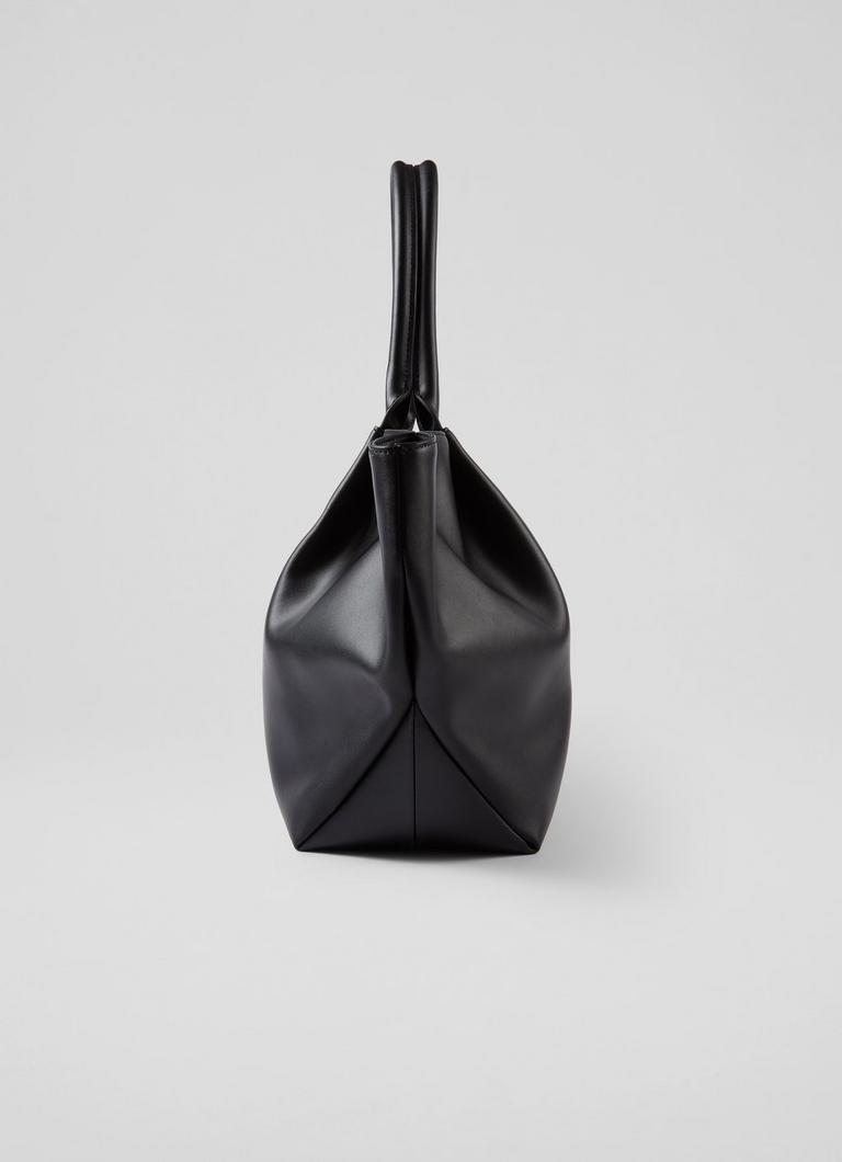 LKBennett ローレン チョコレート ワーク トートバッグ Otello Black Lock Tote Bag | Tote Bags | Handbags