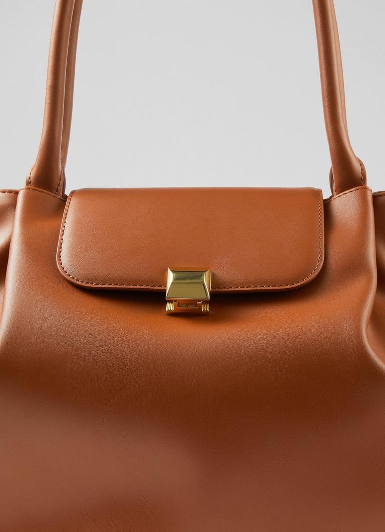 LKBennett オテロ タンロック トートバッグ Otello Tan Lock Tote Bag | Tote Bags | Handbags