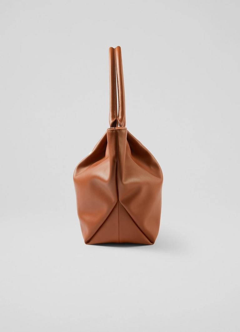 LKBennett オテロ タンロック トートバッグ Otello Tan Lock Tote Bag | Tote Bags | Handbags