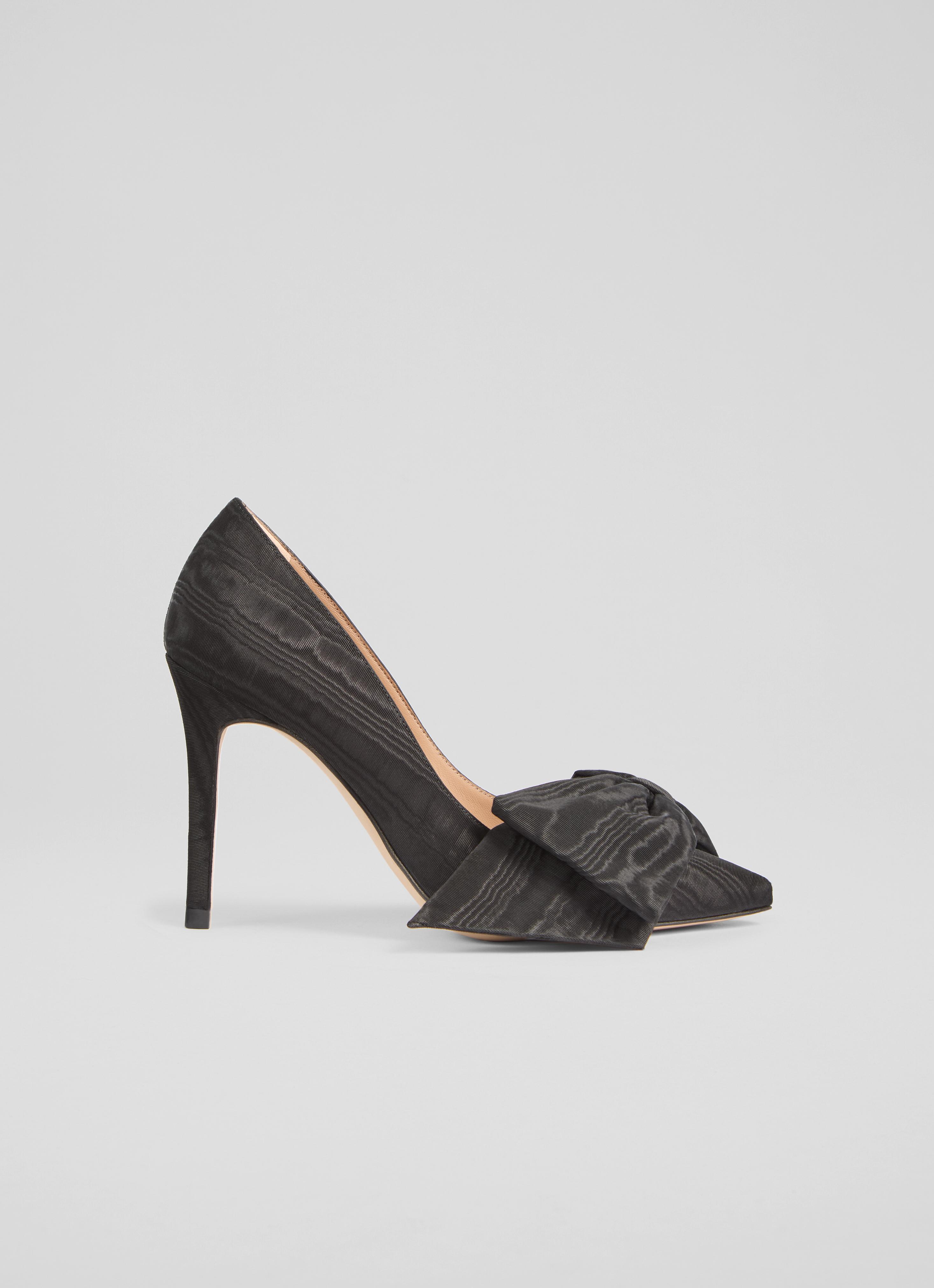Vivi Black Oversized Bow Courts 