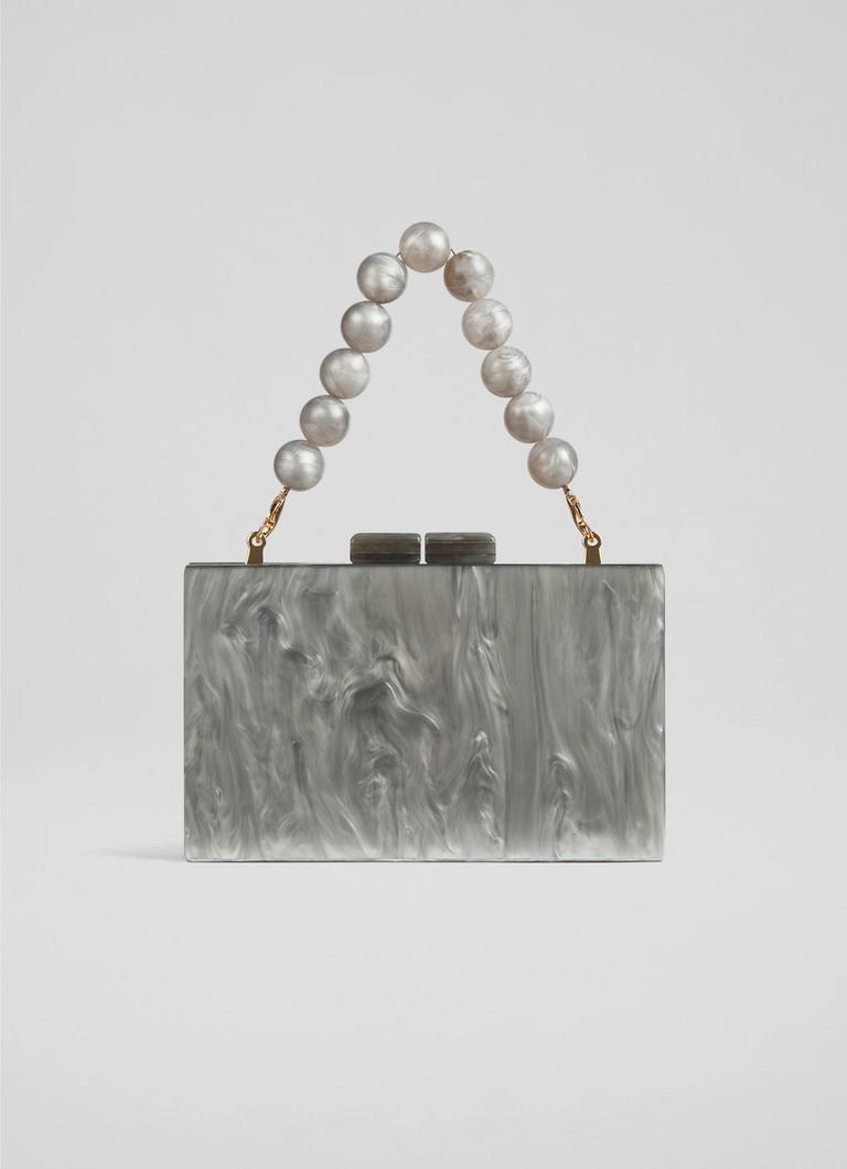 Maeve Resin Box Clutch