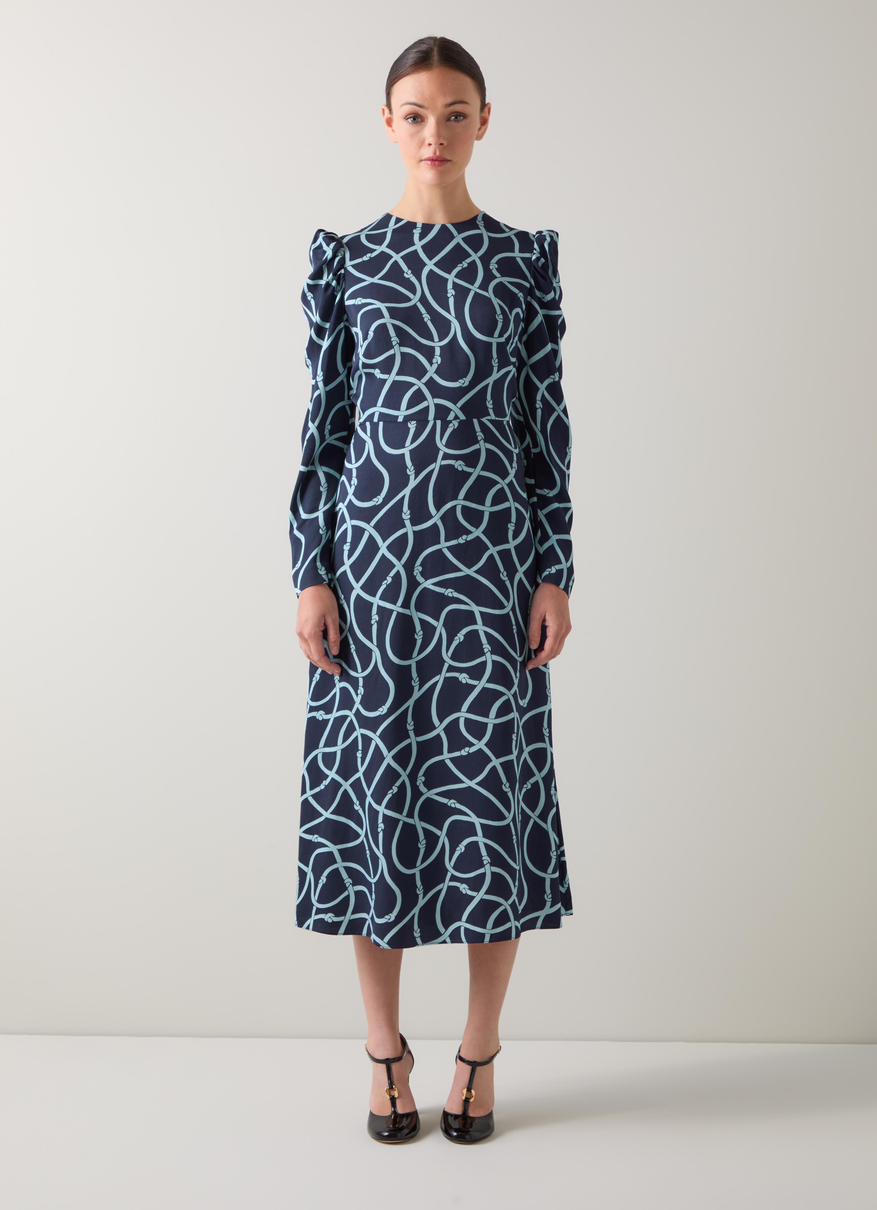 Juno Rope Print Dress