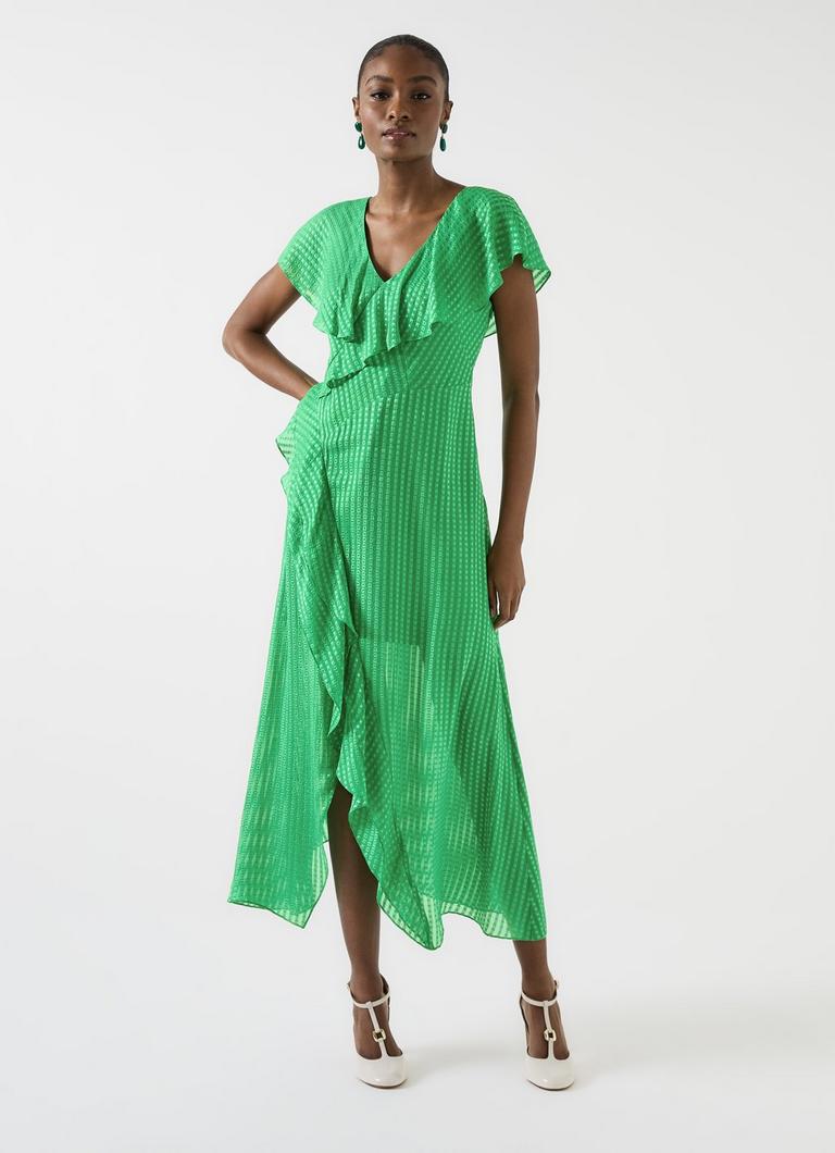 Tori Green Statement Midi Dress