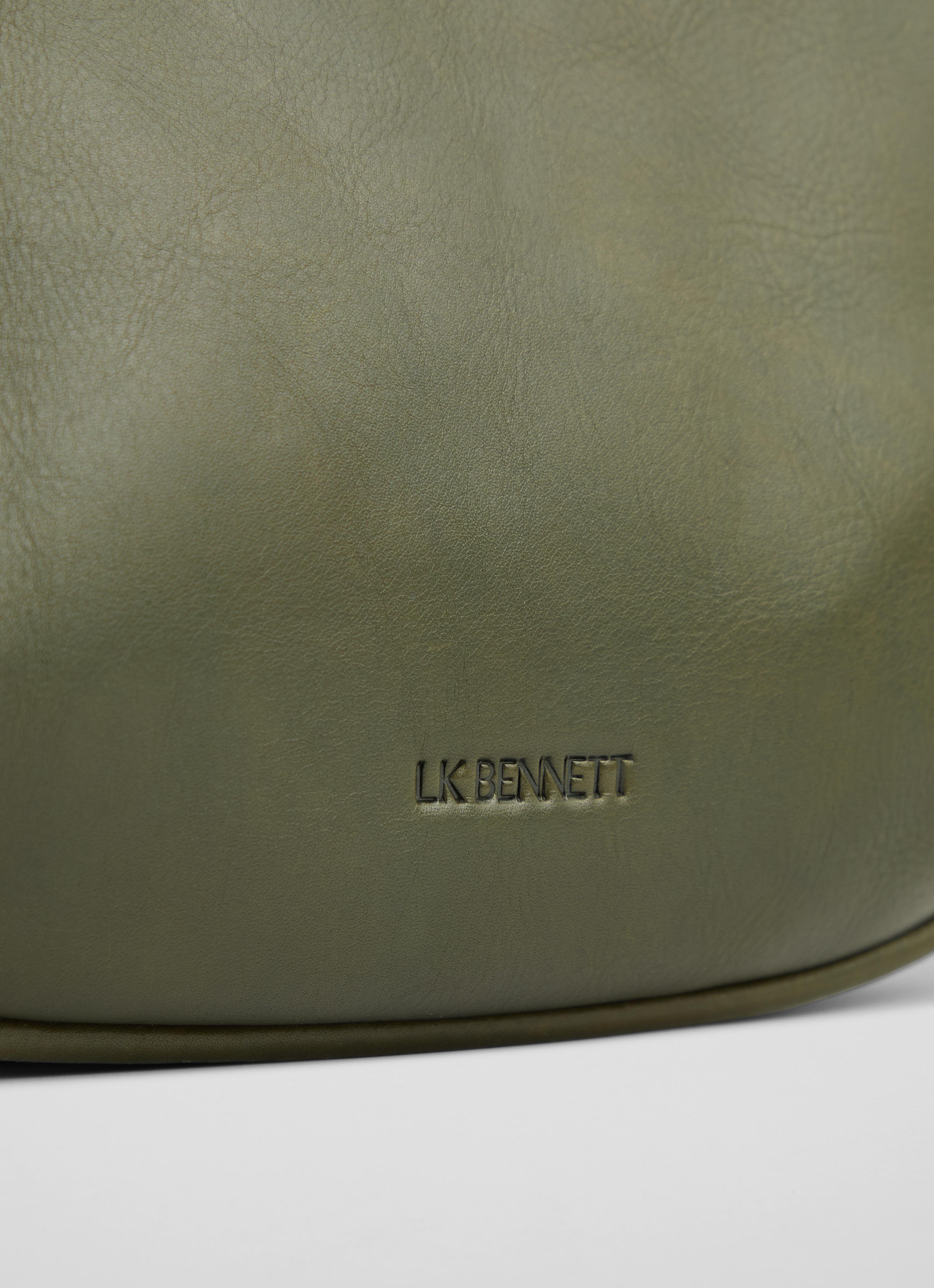 Harley Olive Weave Crossbody Bag 