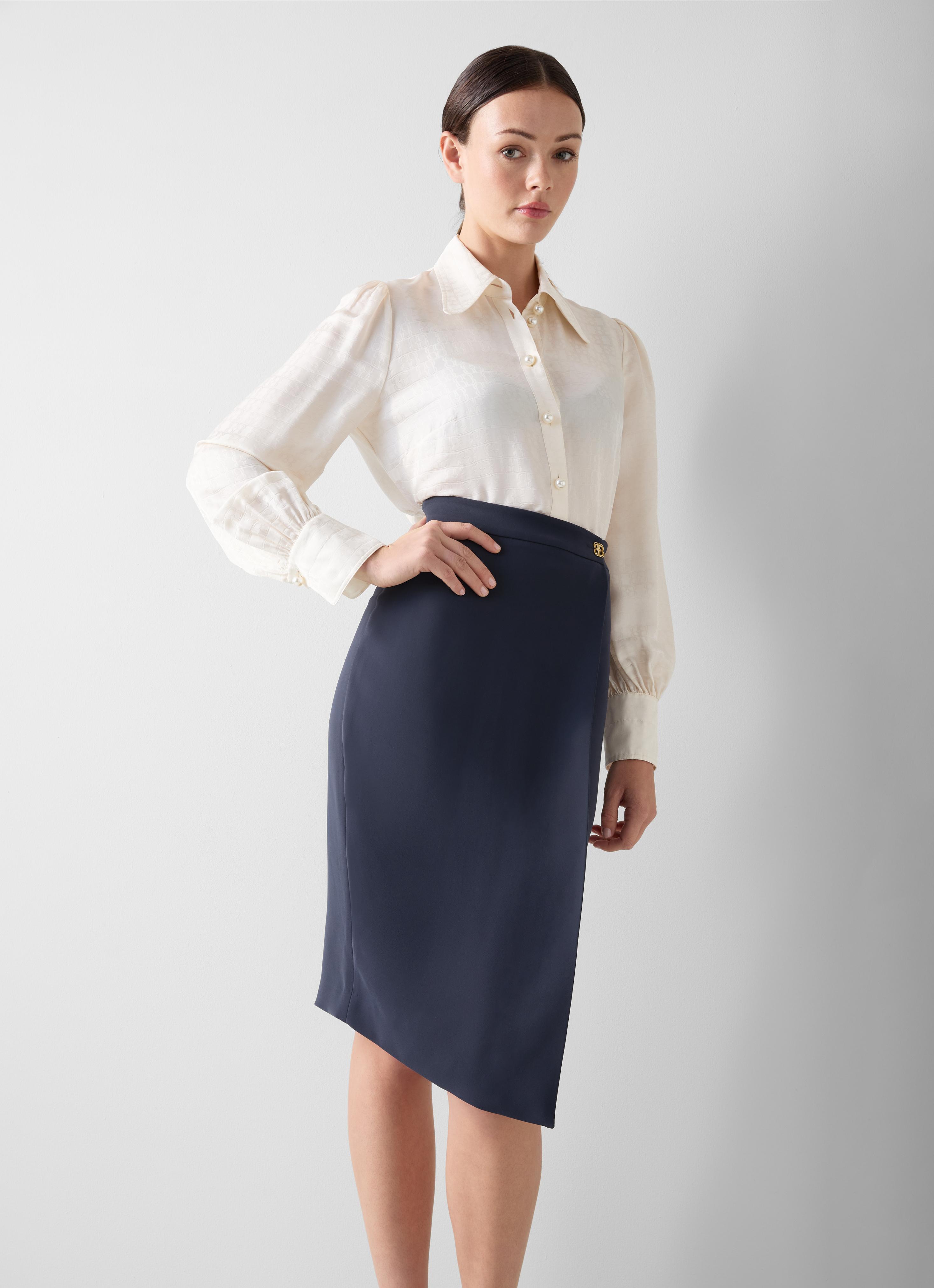 Audrey Spring Navy Skirt