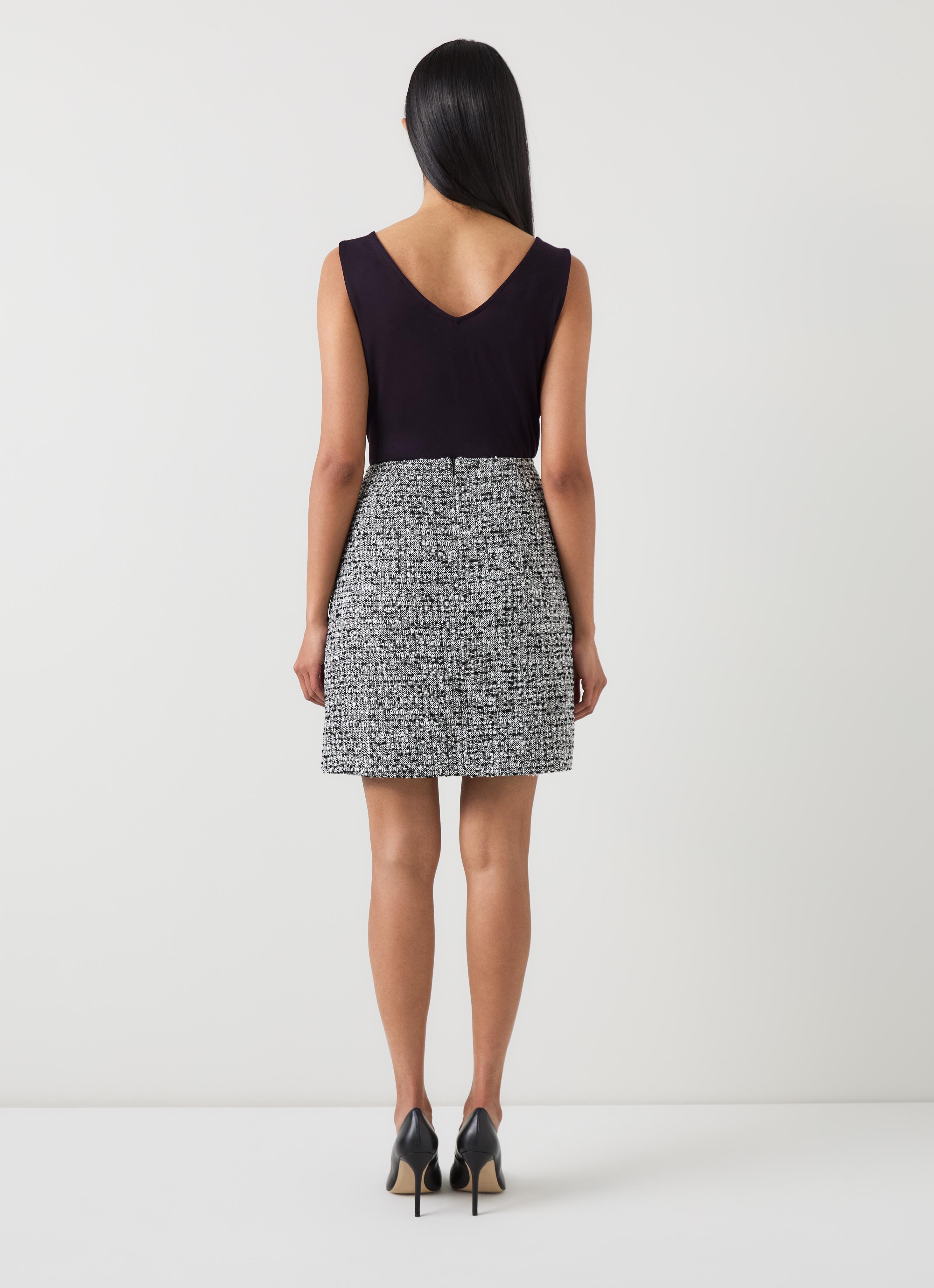 Athena Black Jersey Vest Top
