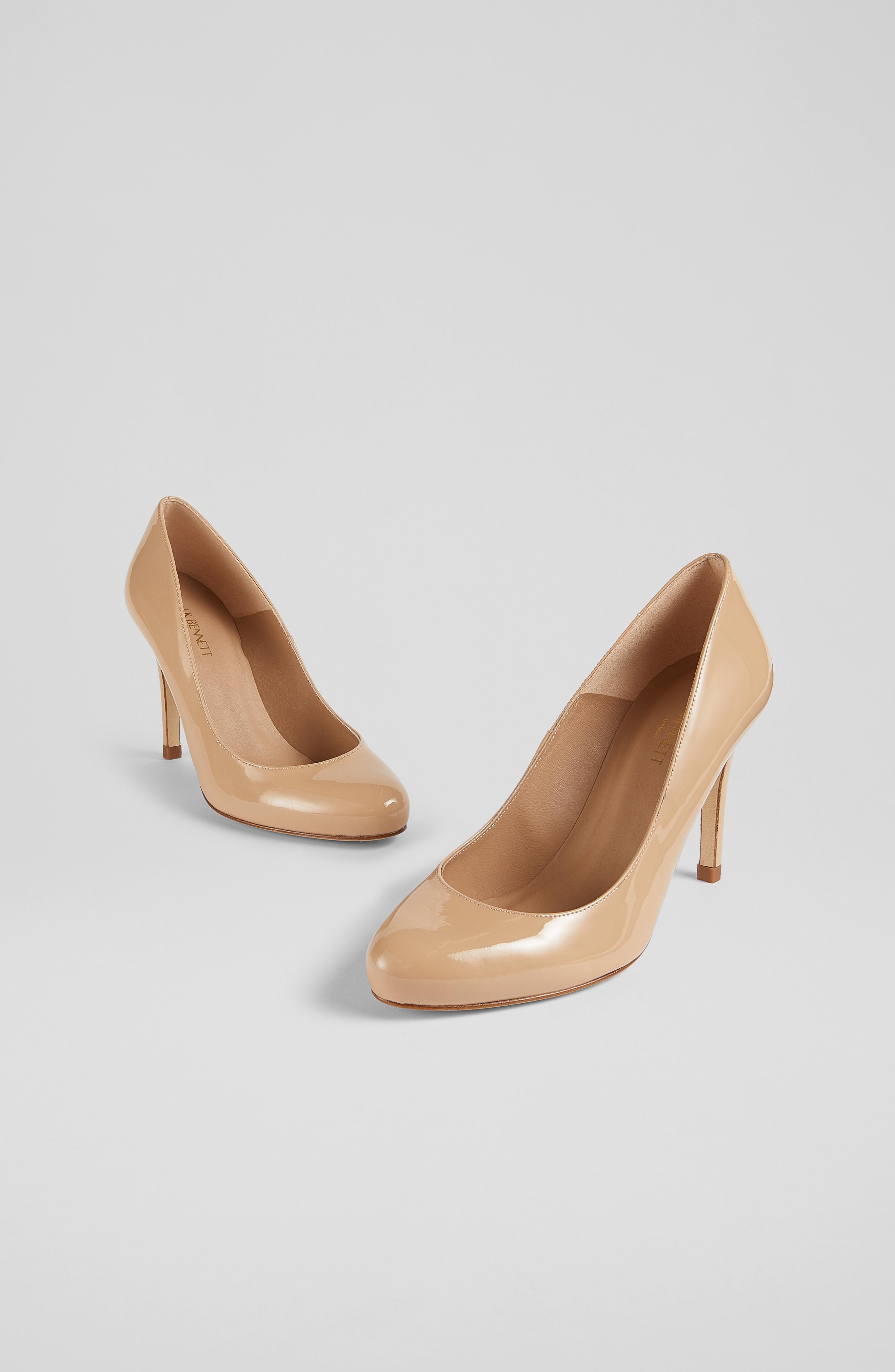 Stila Patent Leather Court Shoes With Stiletto Heel LK Bennett