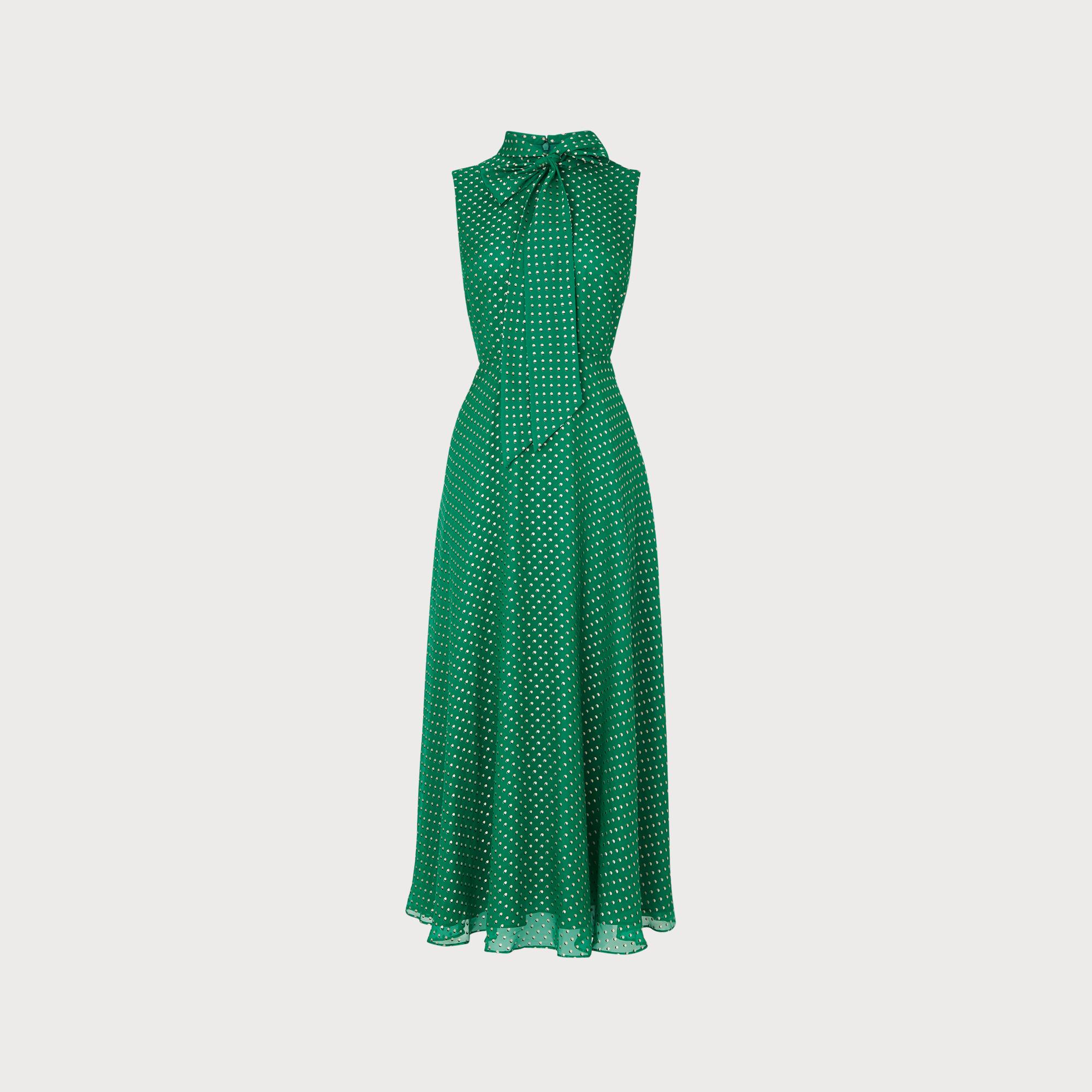 slim fit dress slacks Aurora - Green Satin Backless Cowl Neck Evening Dress | Evening Dresses main image 0