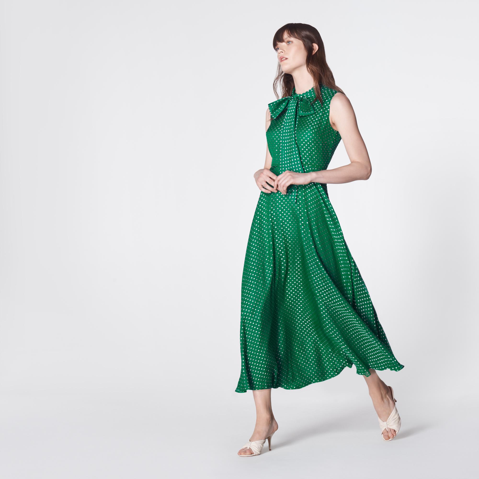 Connie Green Silk Dress | Clothing | L.K.Bennett