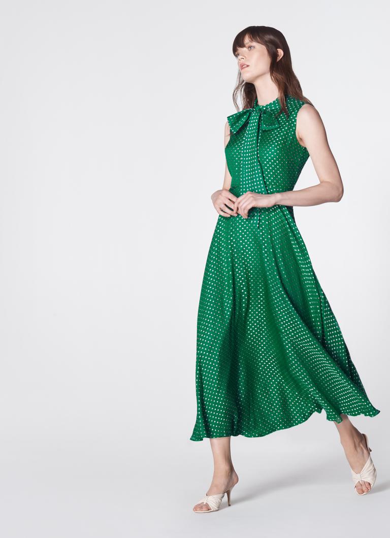 Connie Green Silk Dress Clothing L.K.Bennett