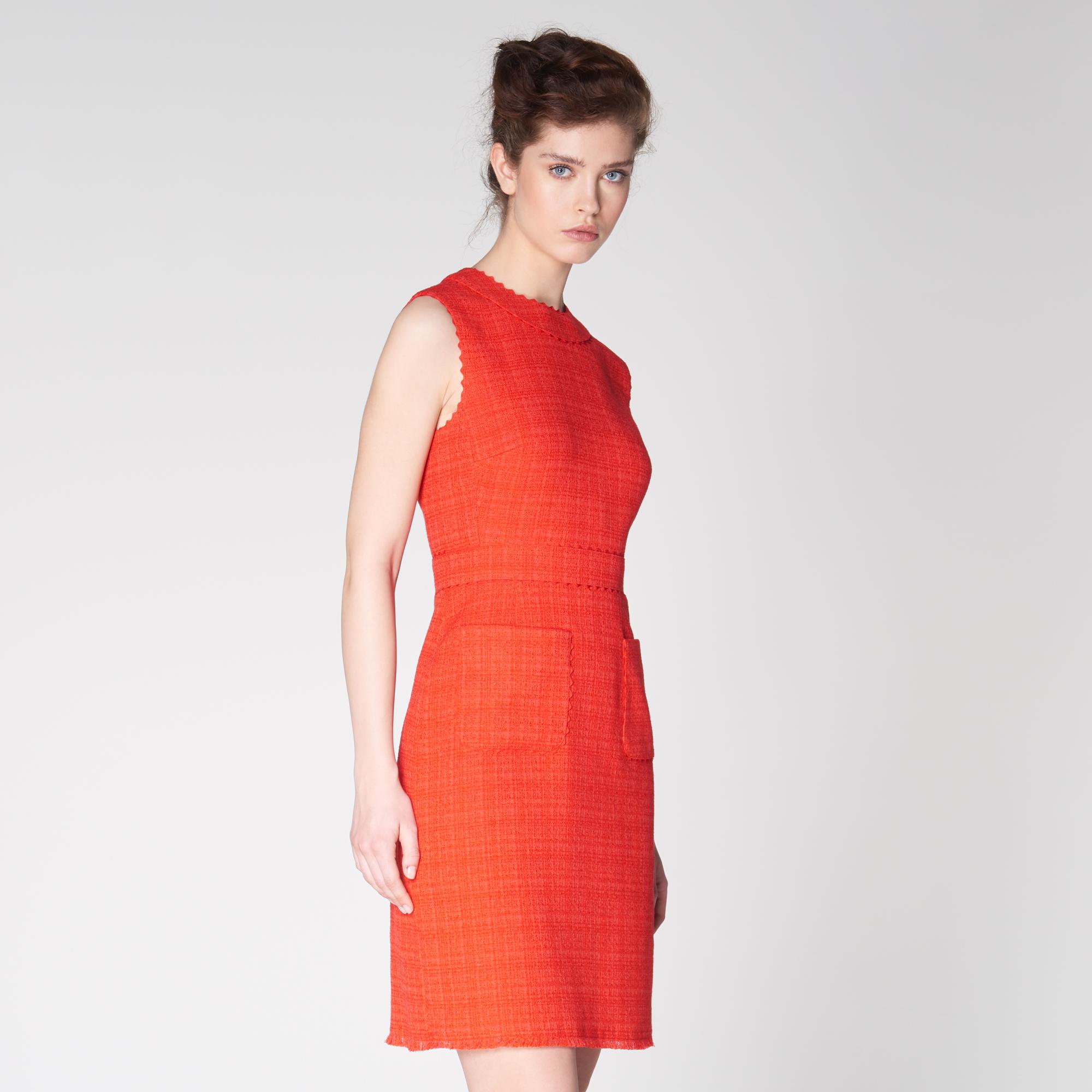 lk bennett red dress