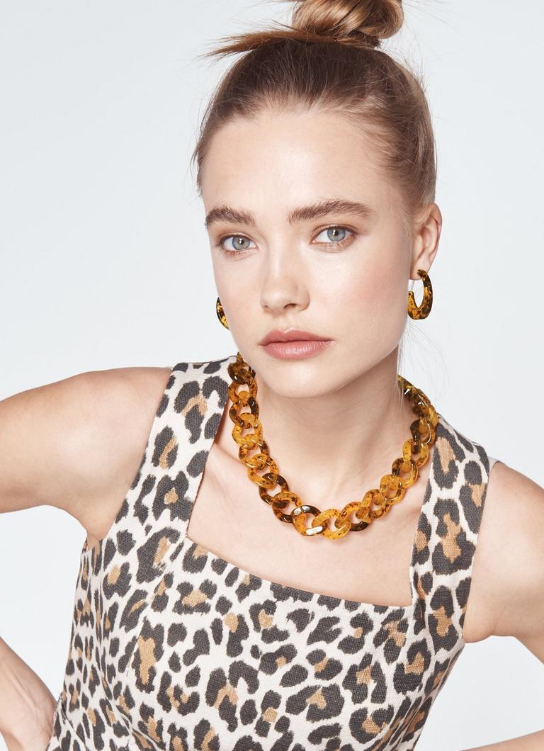 Brighton Tortoise Shell Resin Hoop Earrings Accessories Sale Collections L.K.Bennett London