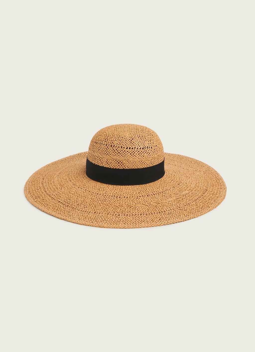 Saffron Straw Floppy Sun Hat