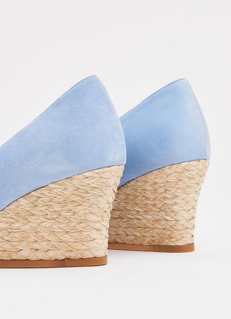 Pale blue espadrilles hotsell