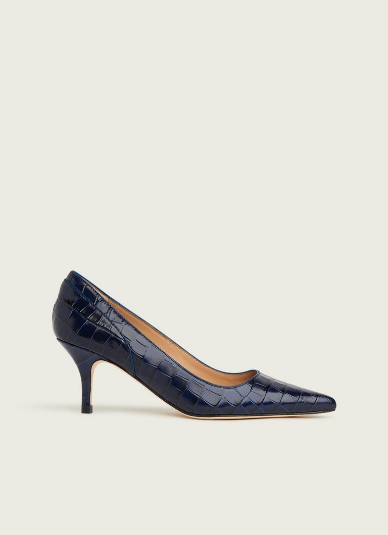 Lk bennett navy patent shoes shop
