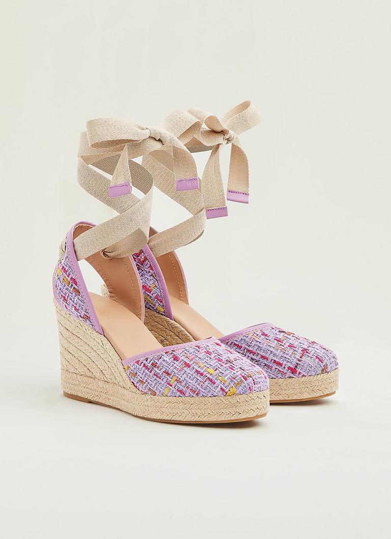 Lk bennett espadrilles wedges shop