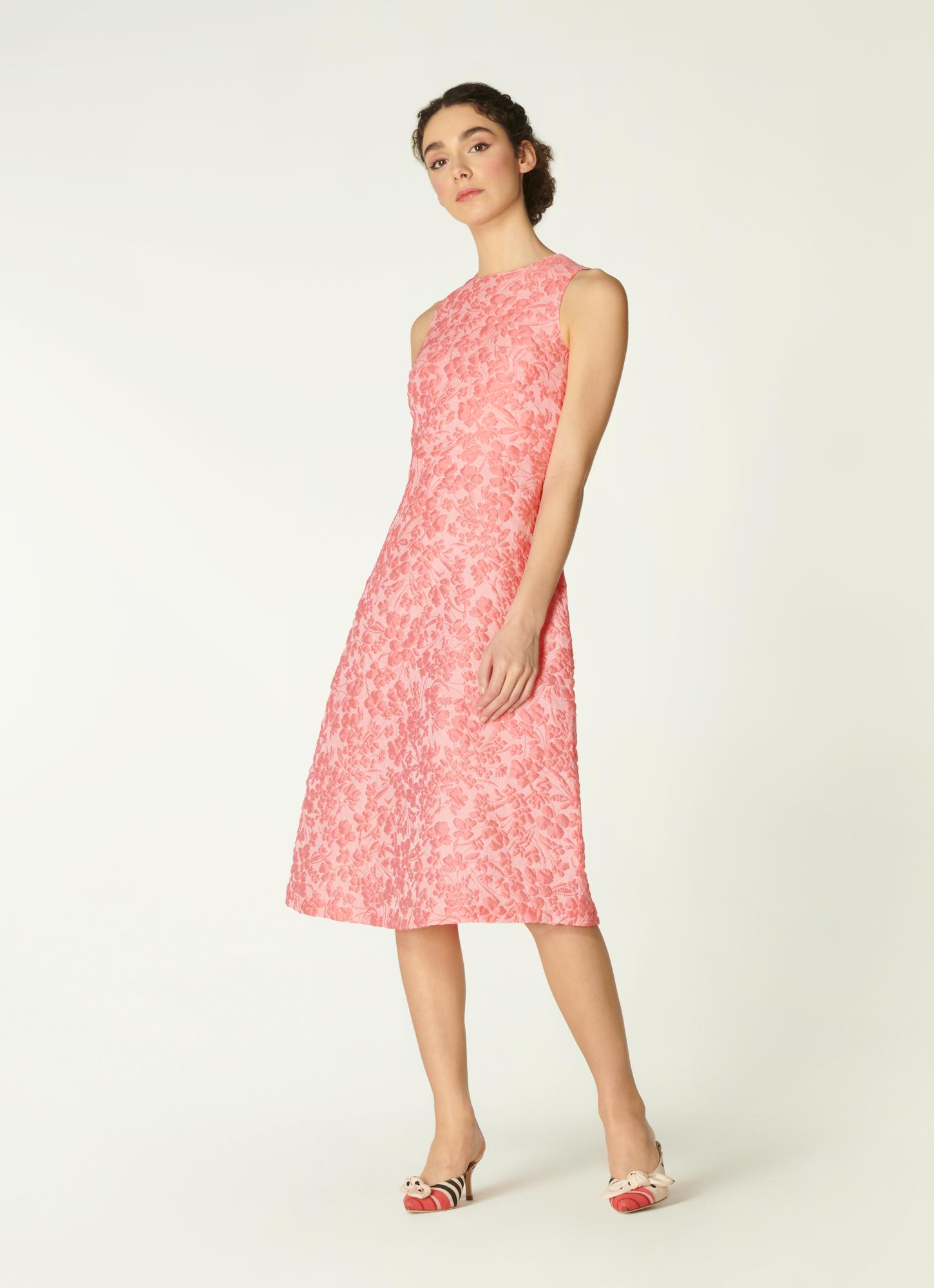 lk bennett pink floral dress