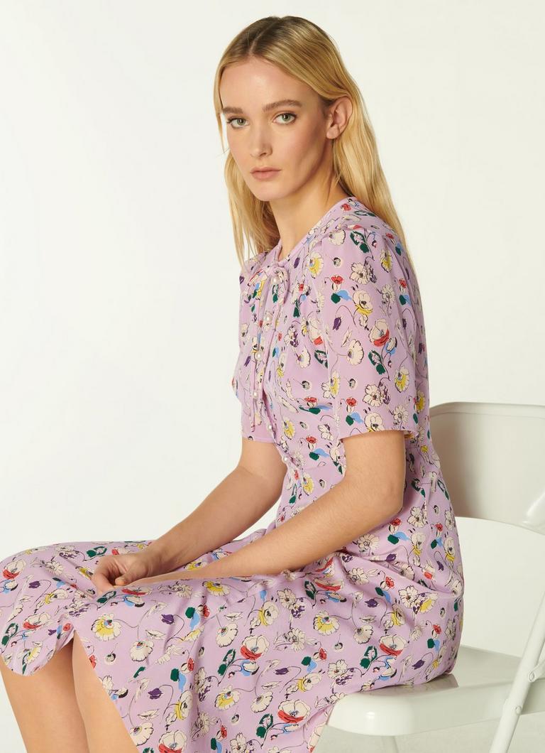 Lk bennett sales montana dress navy