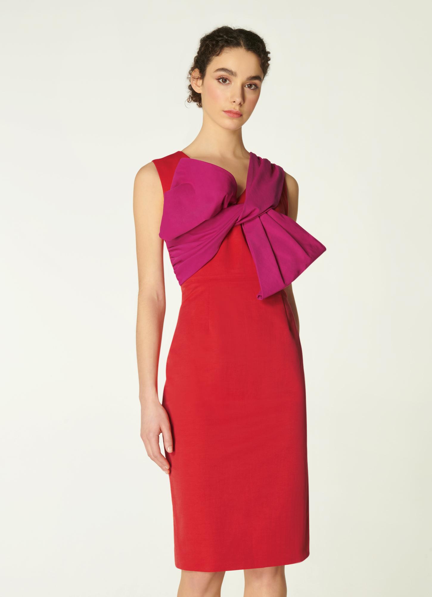 Lk bennett red store dress