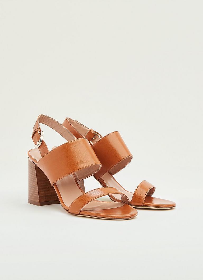 Lk bennett 2025 tan sandals