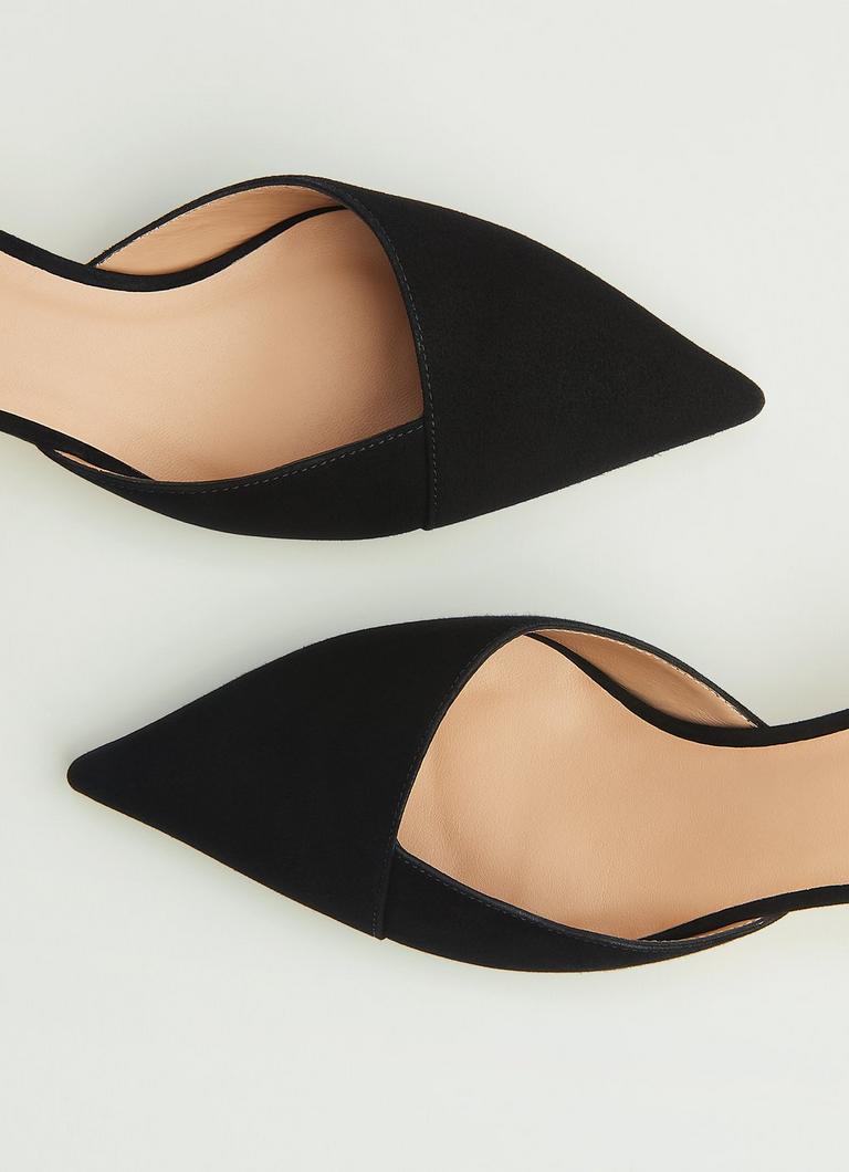 Lk bennett 2025 black suede shoes