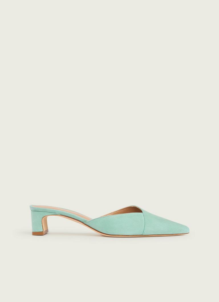 Mint 2025 green mules